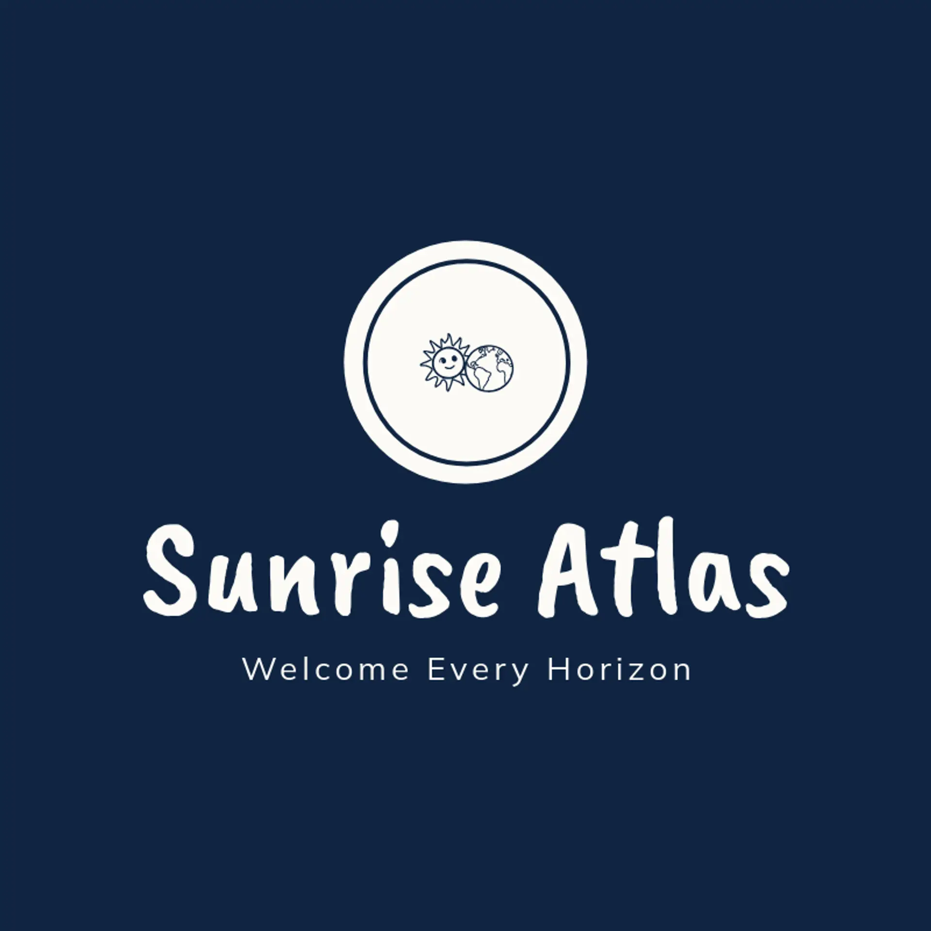 Sunrise Atlas logo for globe