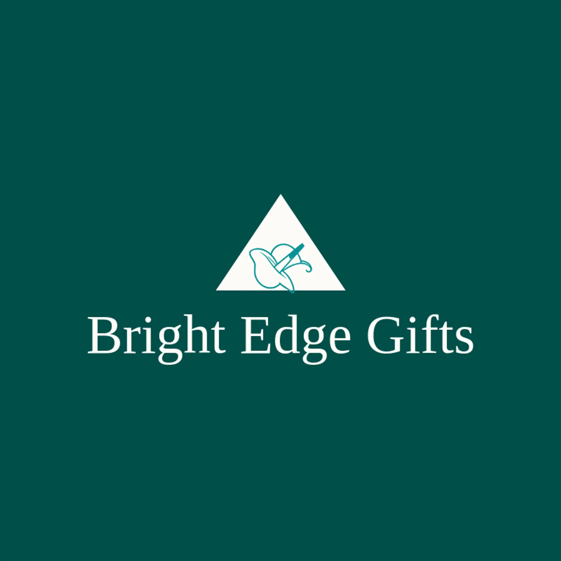Bright Edge Gifts logo for laser engraving
