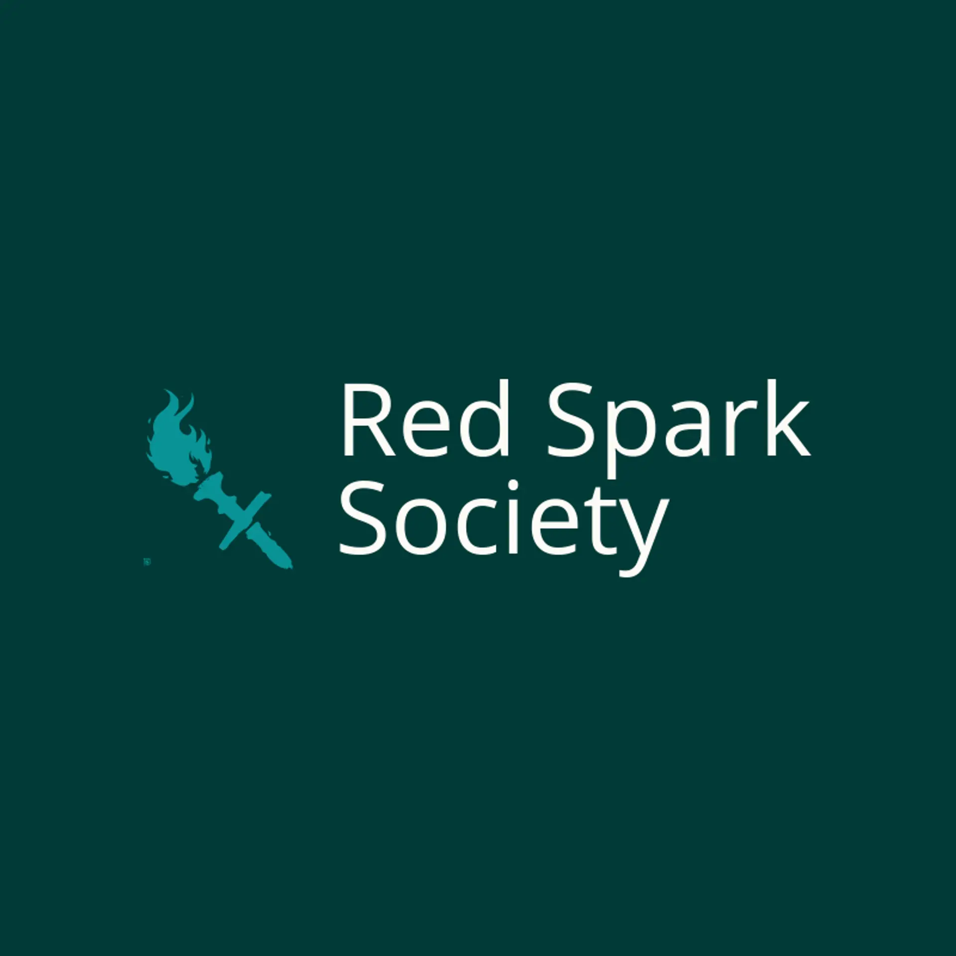 Red Spark Society logo for ember
