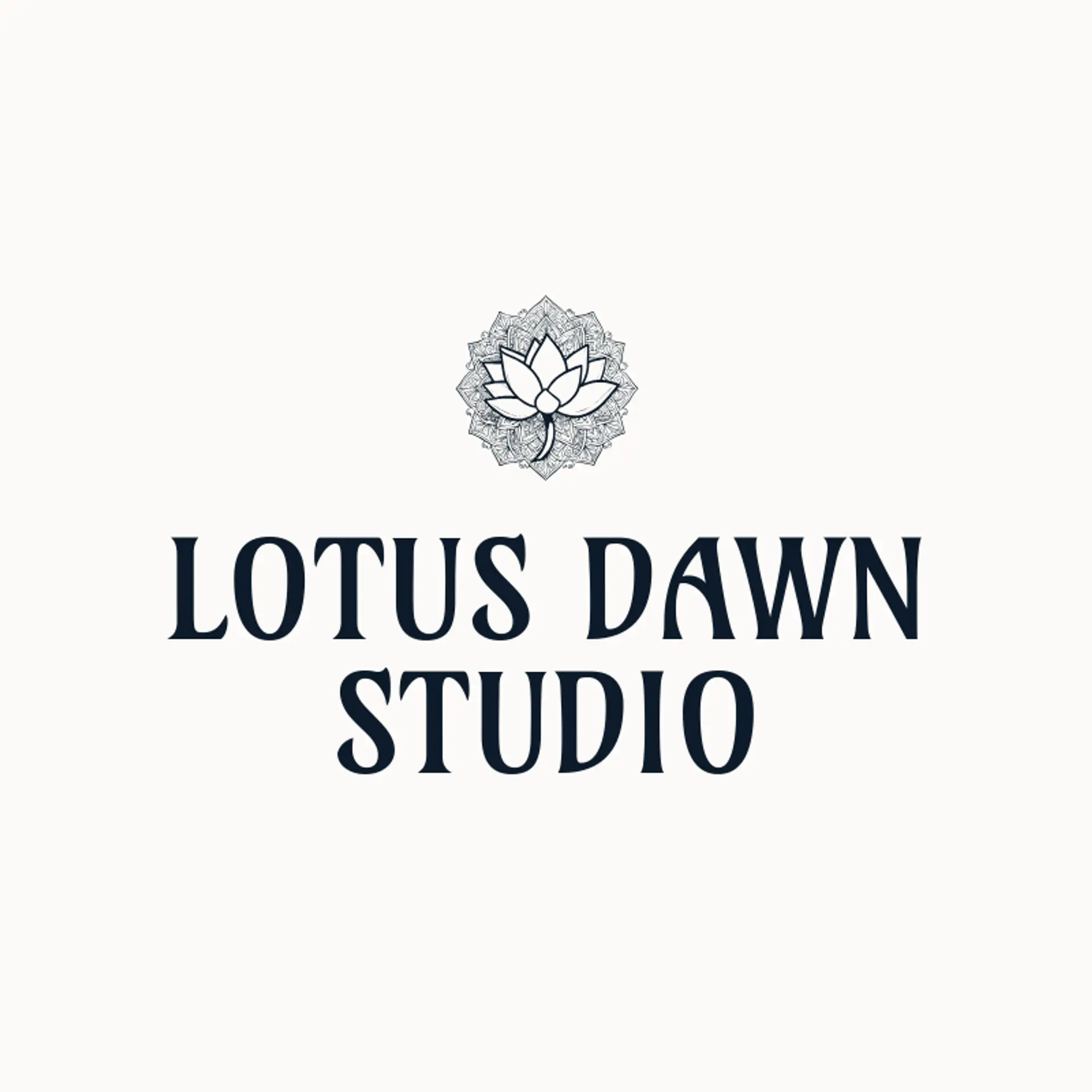 Lotus Dawn Studio logo for lotus