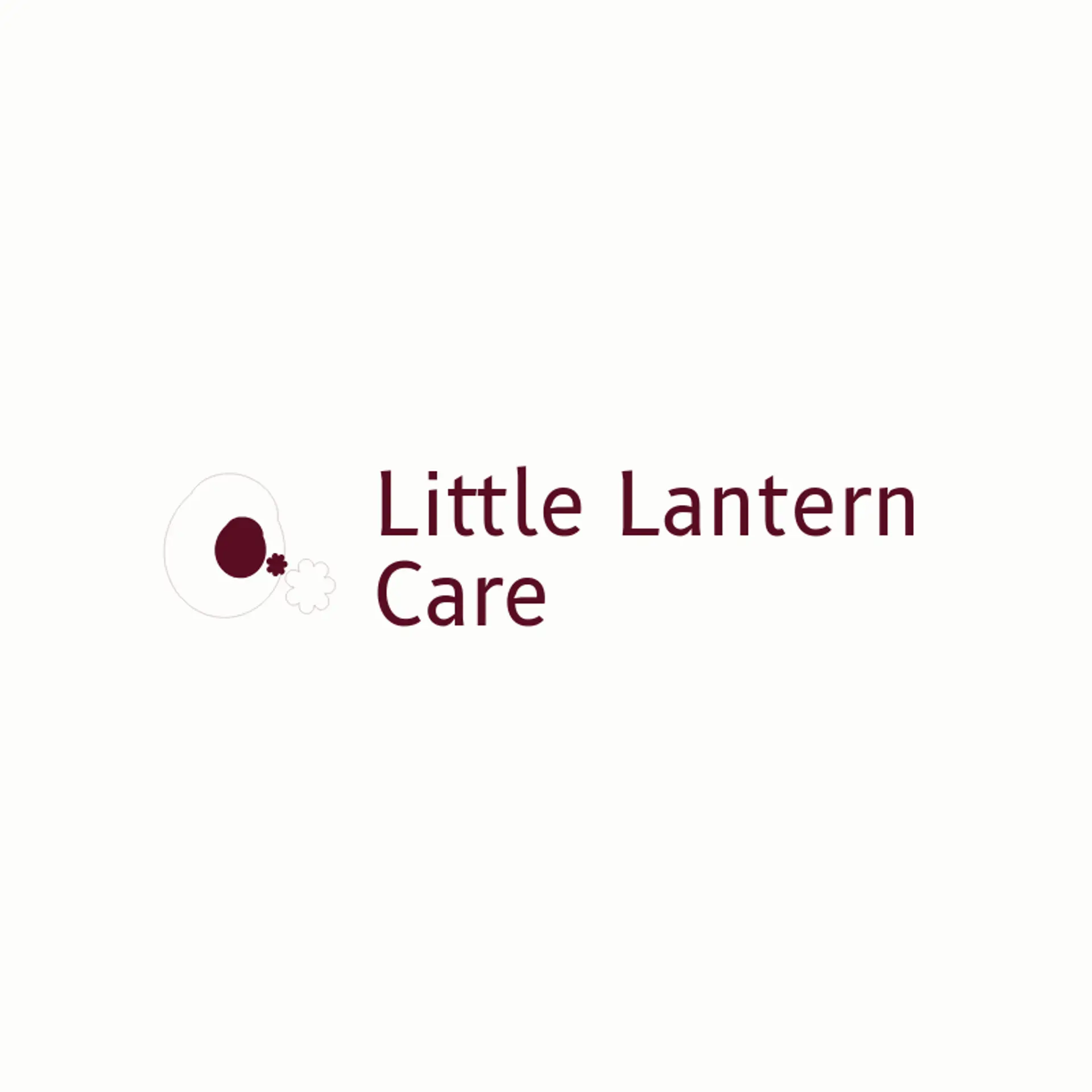Little Lantern Care logo for daycare
