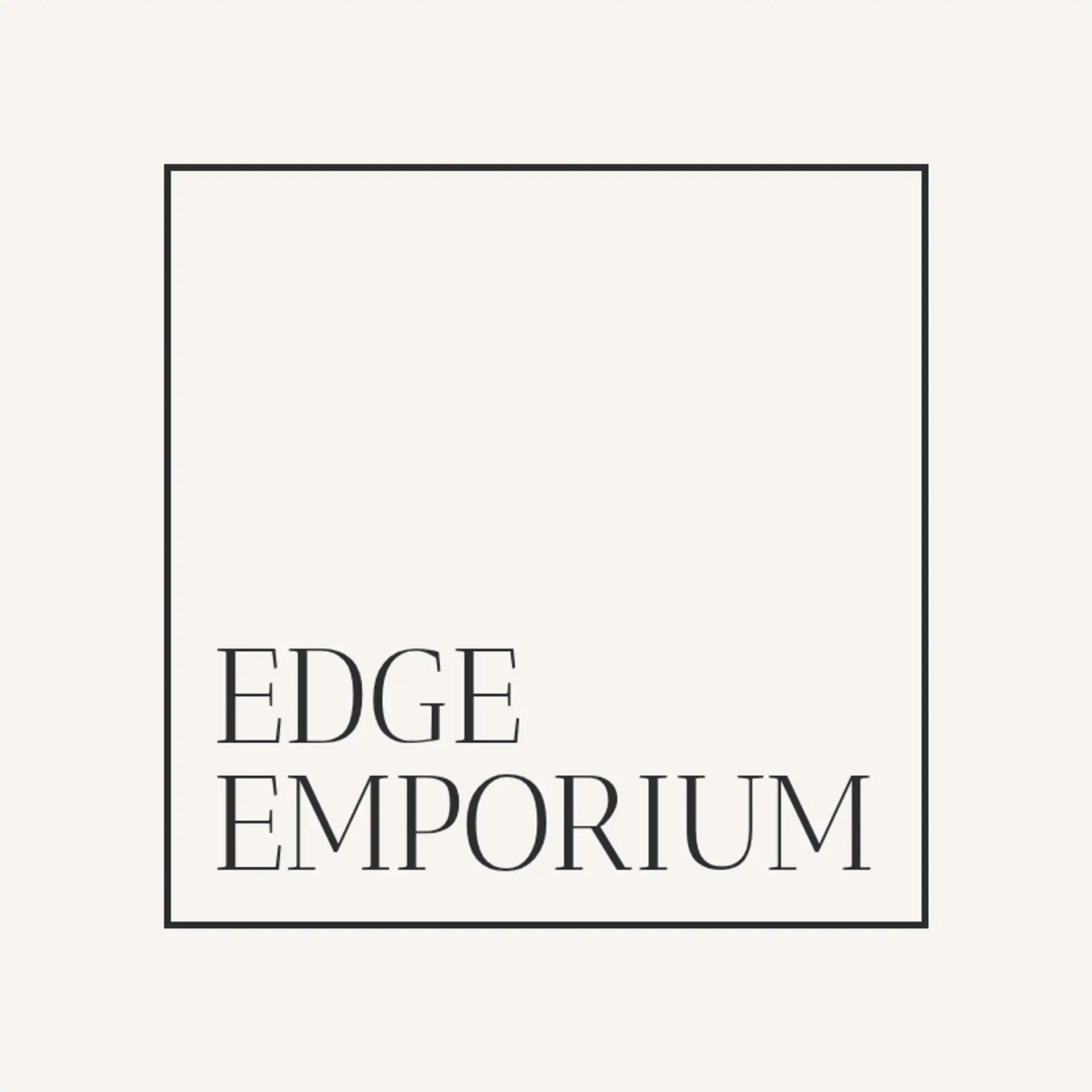 Edge Emporium logo for barber