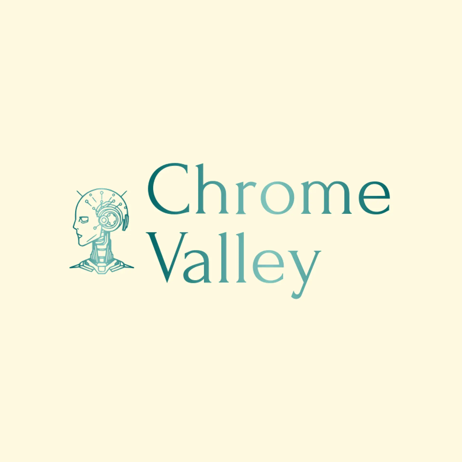 Chrome Valley logo for cyborg