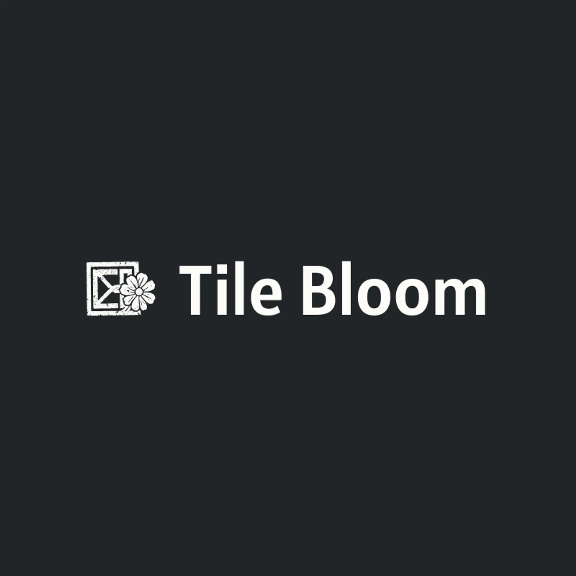 Tile Bloom logo for muslim