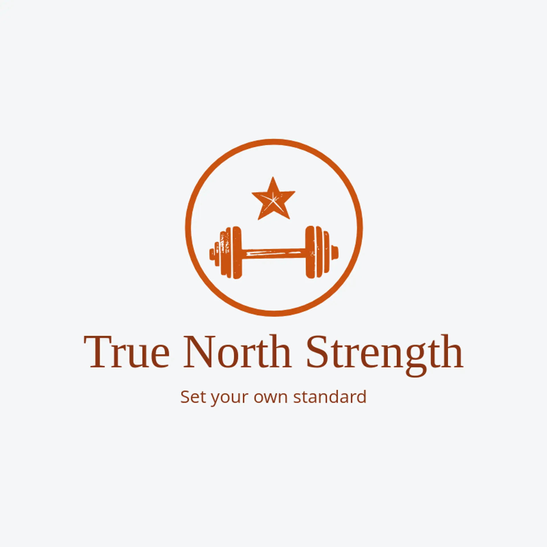 True North Strength logo for weightlifting