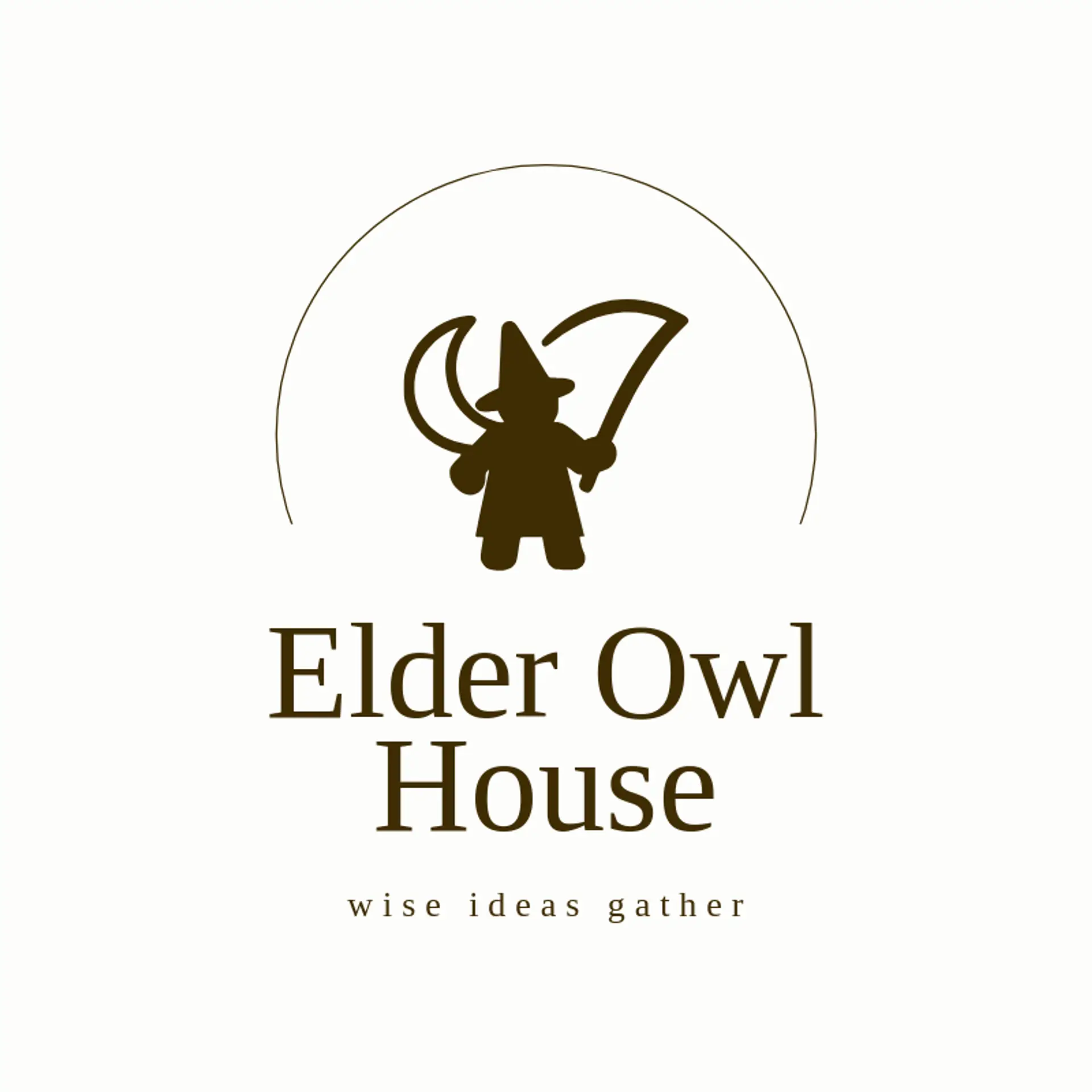 Elder Owl House logo for wizard