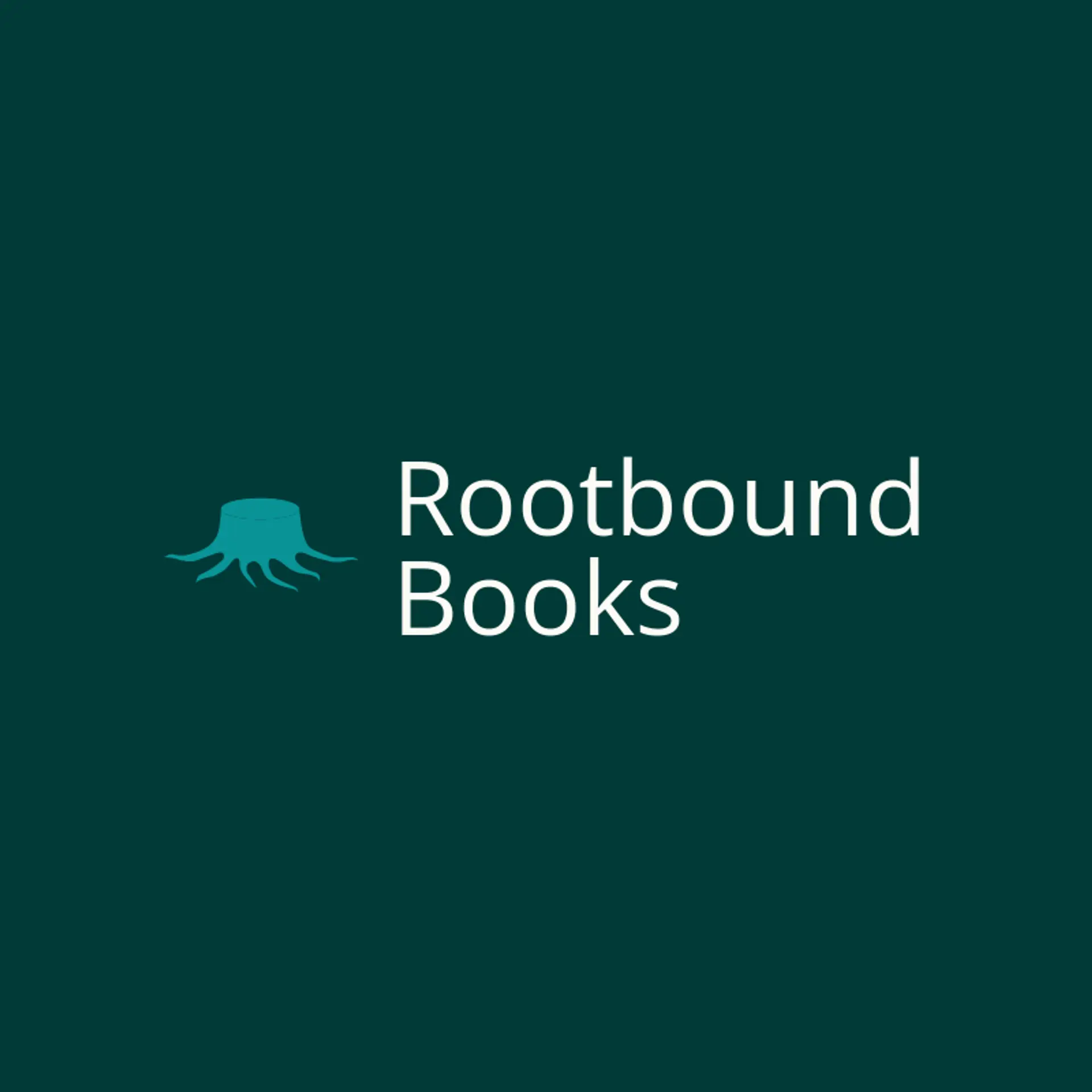 Rootbound Books logo for roots