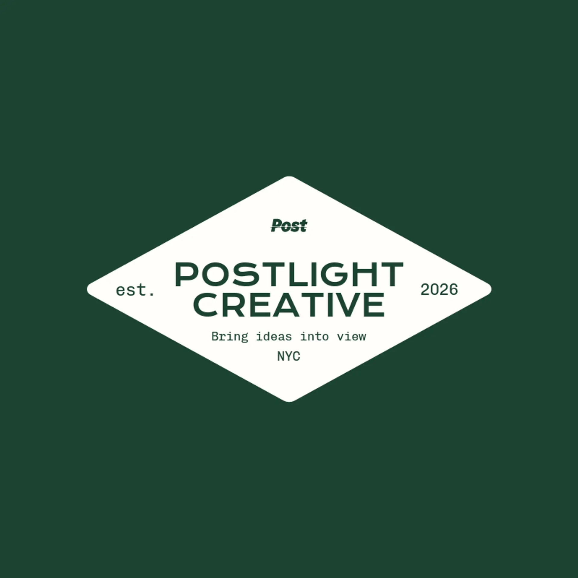 Postlight Creative logo for post