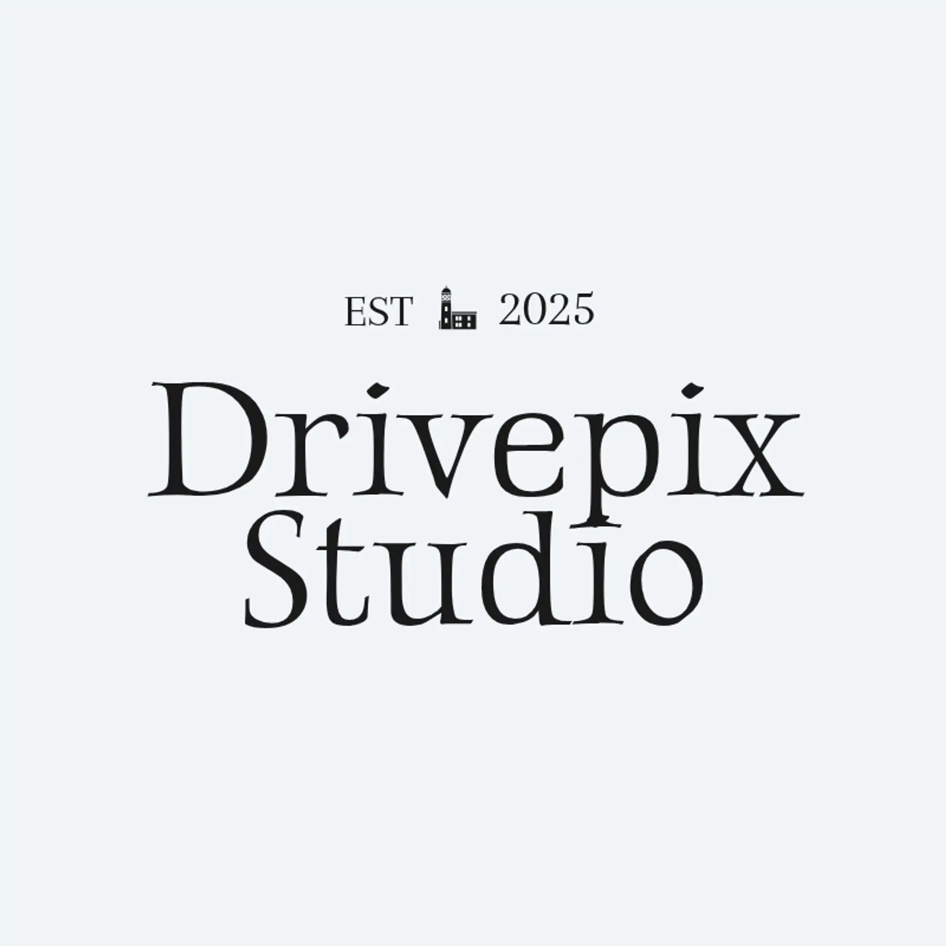 DrivePix Studio logo for car photography