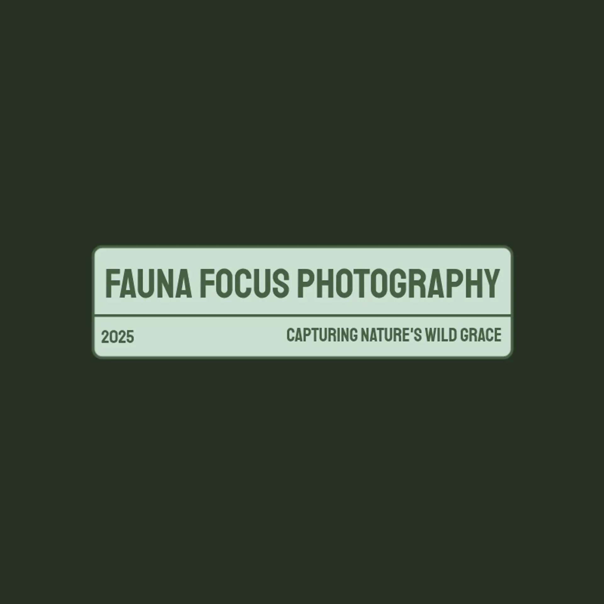 Fauna Lens logo for wildlife photography