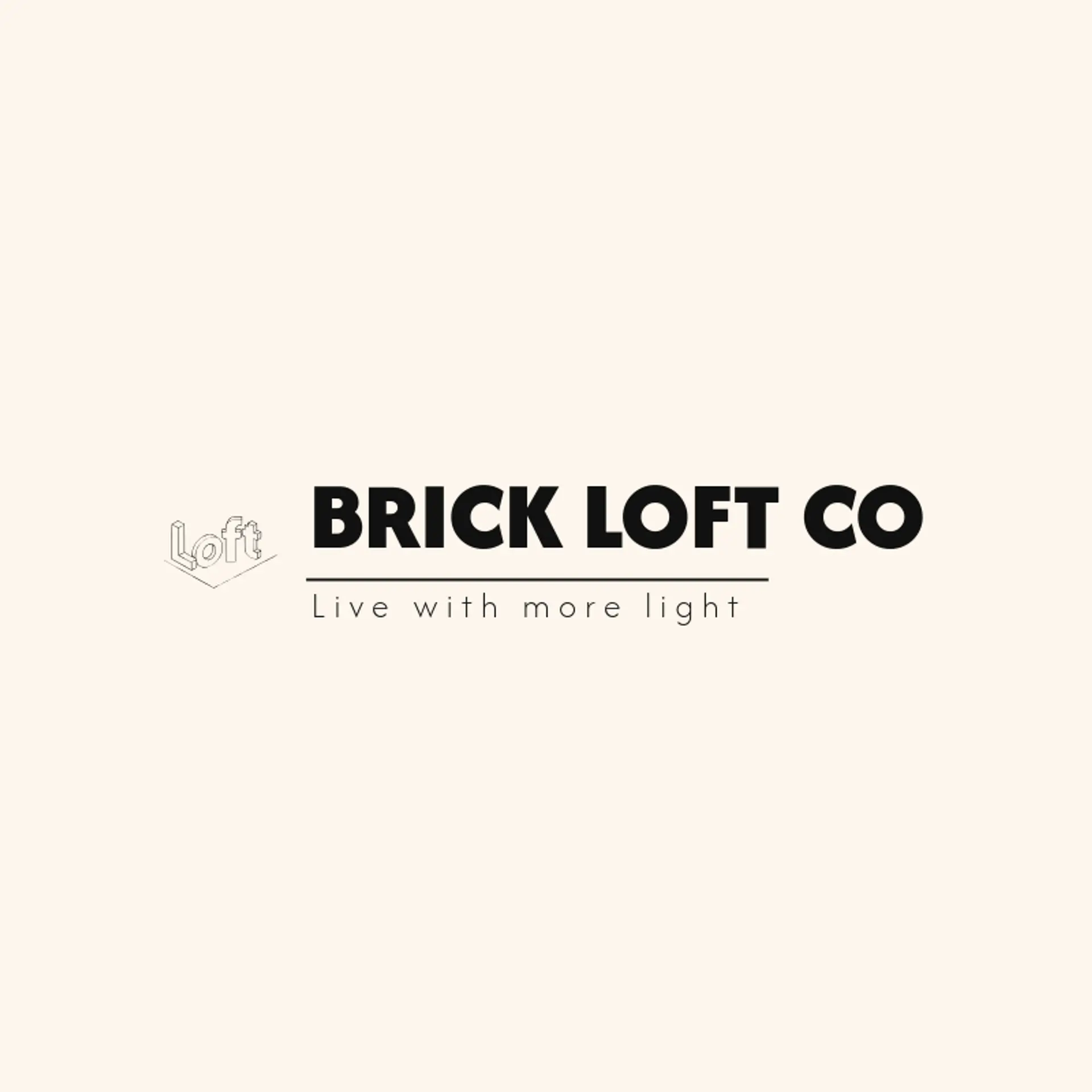 Brick Loft Co logo for loft