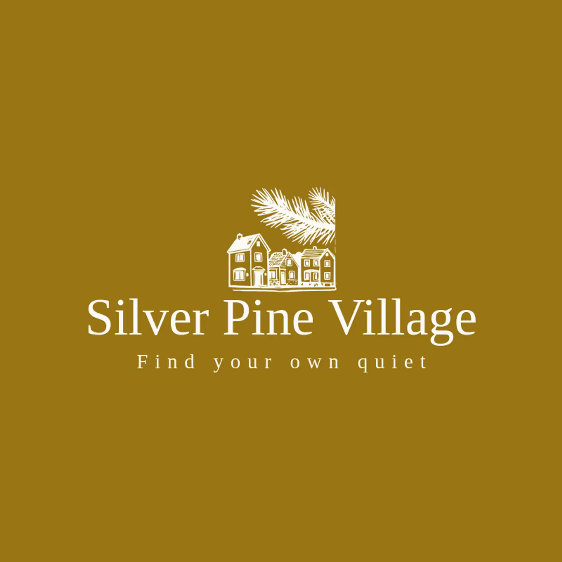 Silver Pine Village logo for village