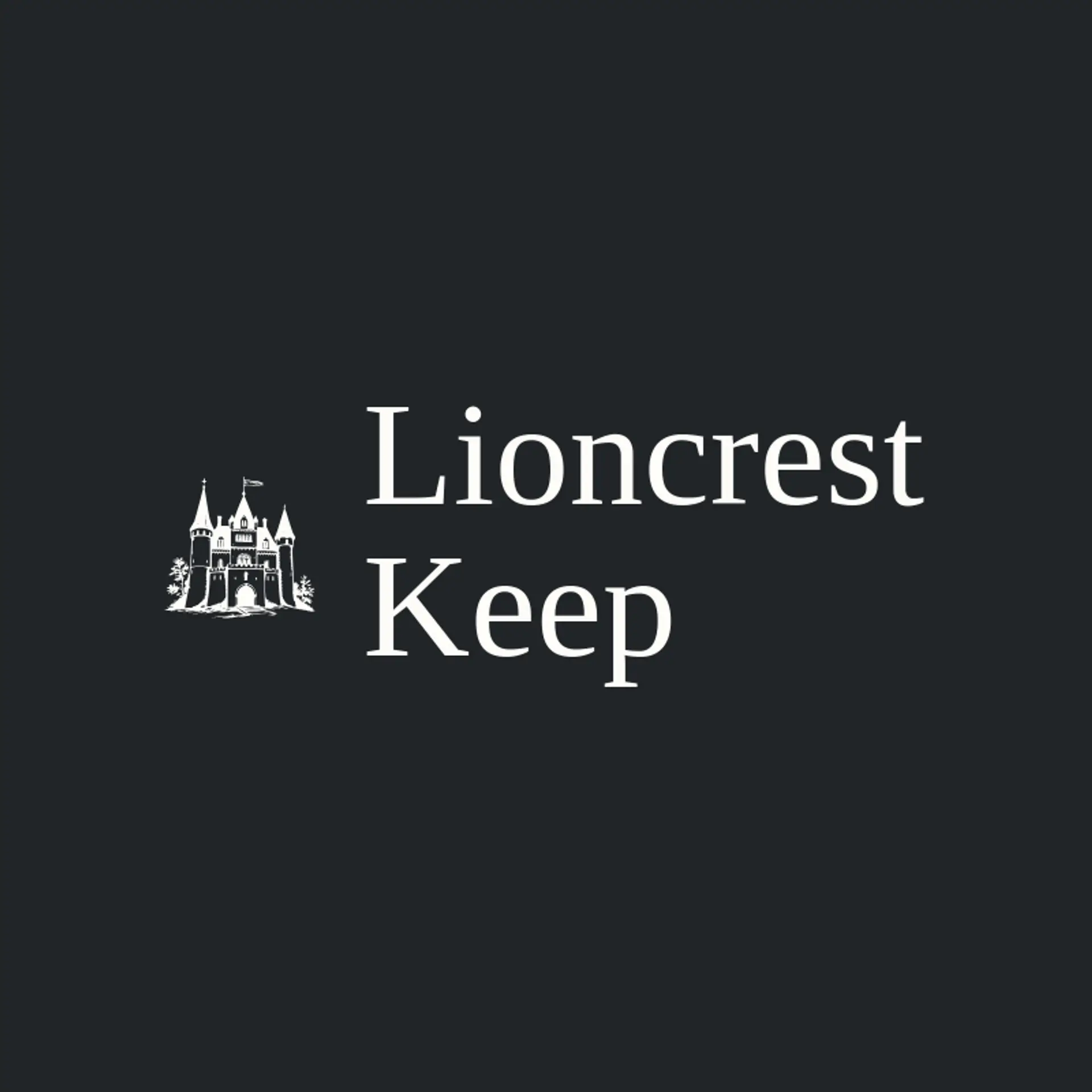 Lioncrest Keep logo for fortress