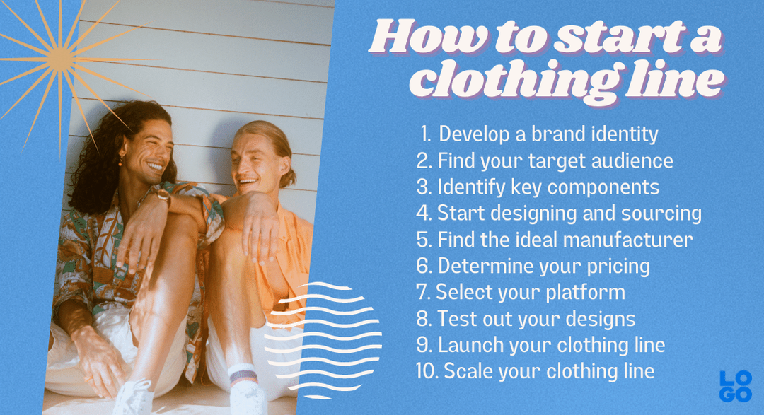 How To Start A Clothing Line & Get A New Clothing Brand Logo
