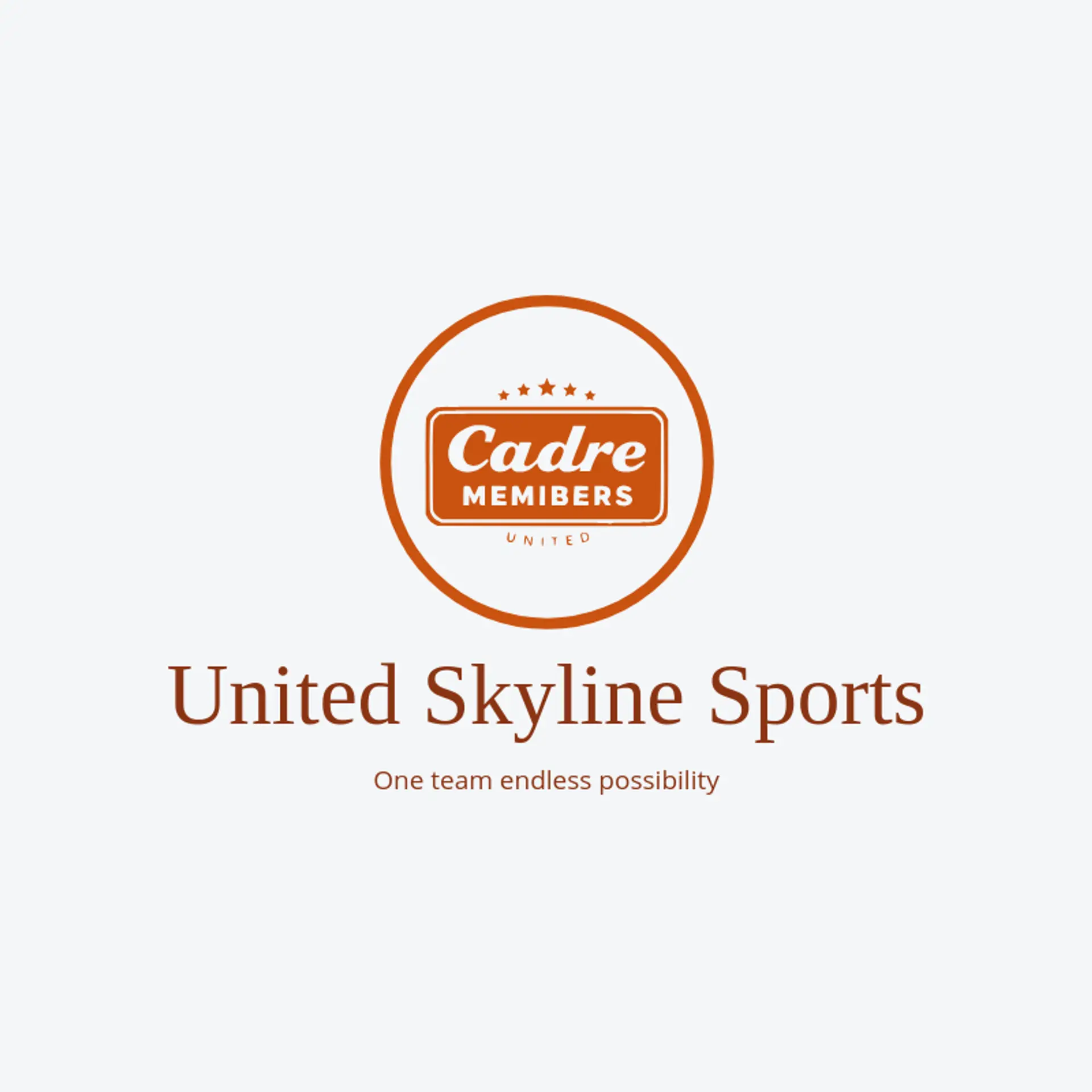 United Skyline Sports logo for united