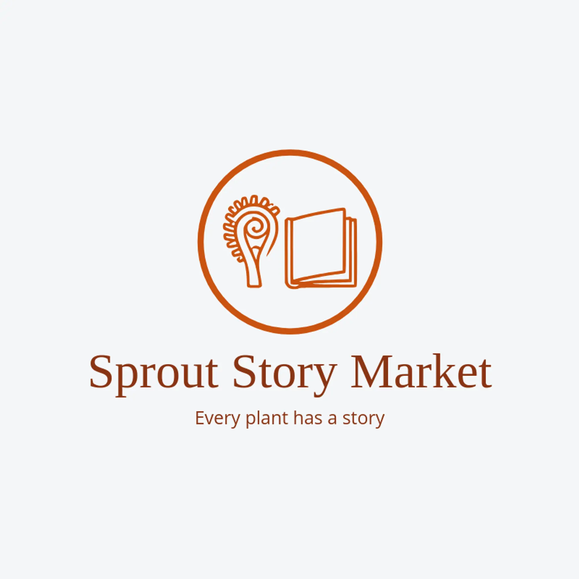Sprout Story Market logo for fern