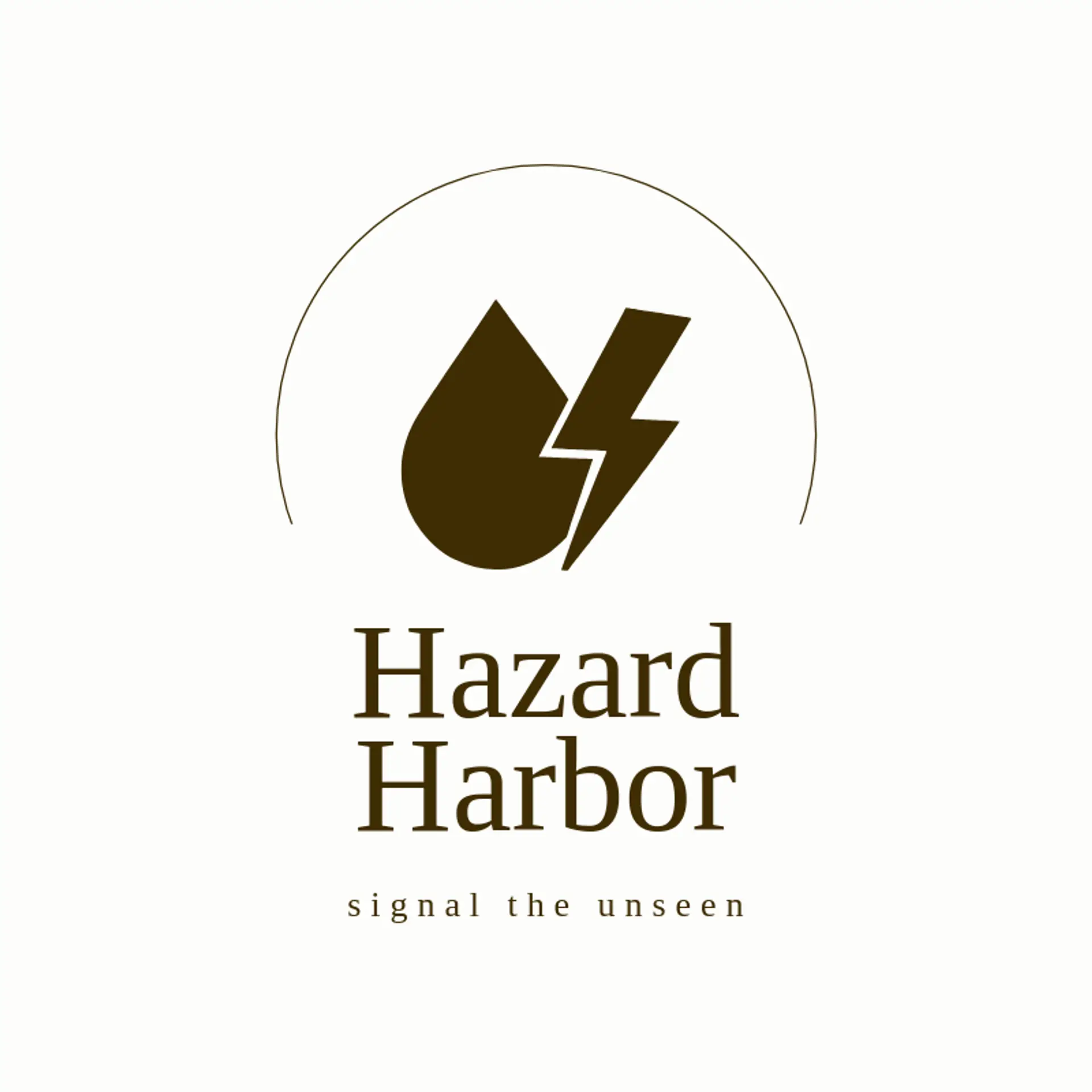 Hazard Harbor logo for toxic