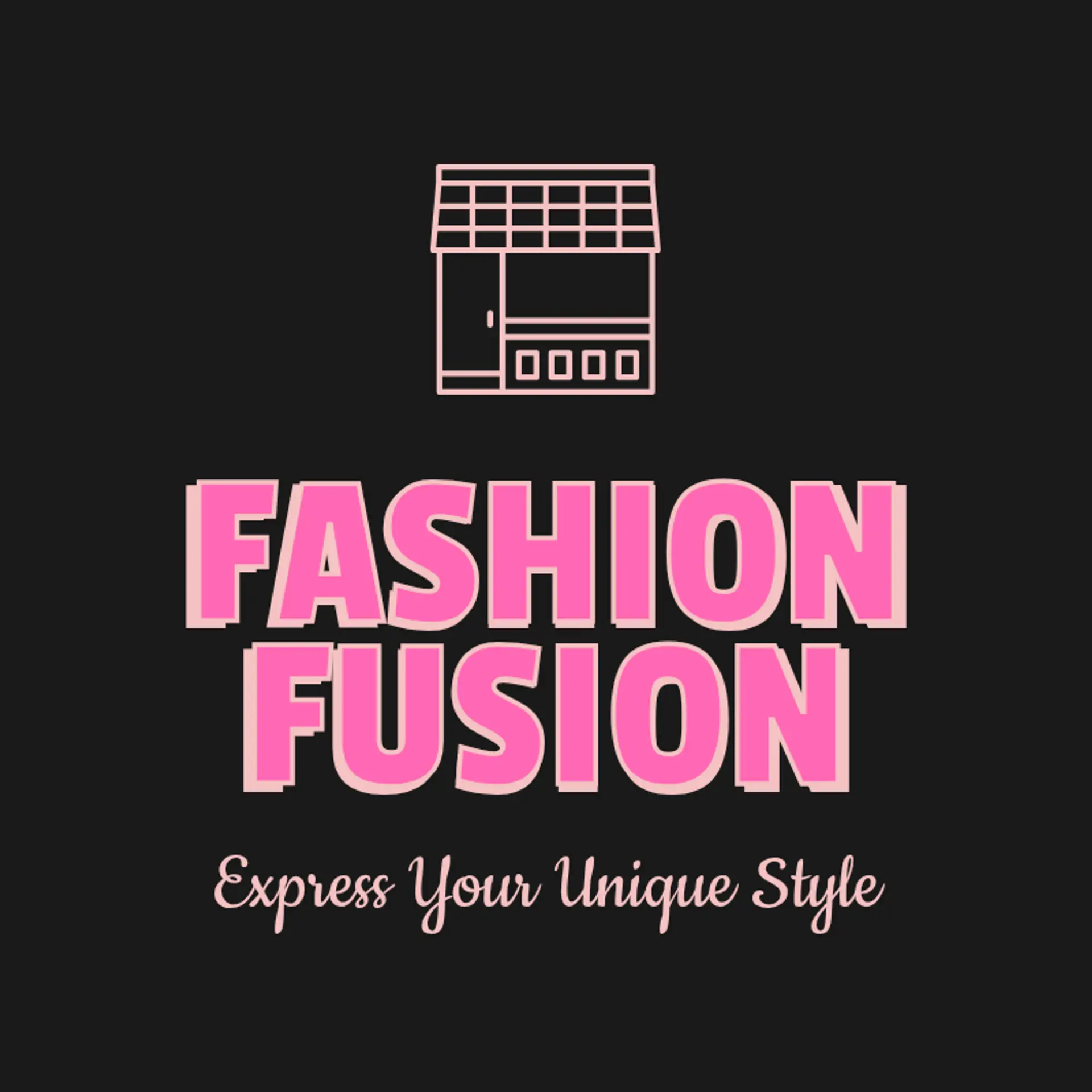 Fashion Fusion logo for fashion boutique