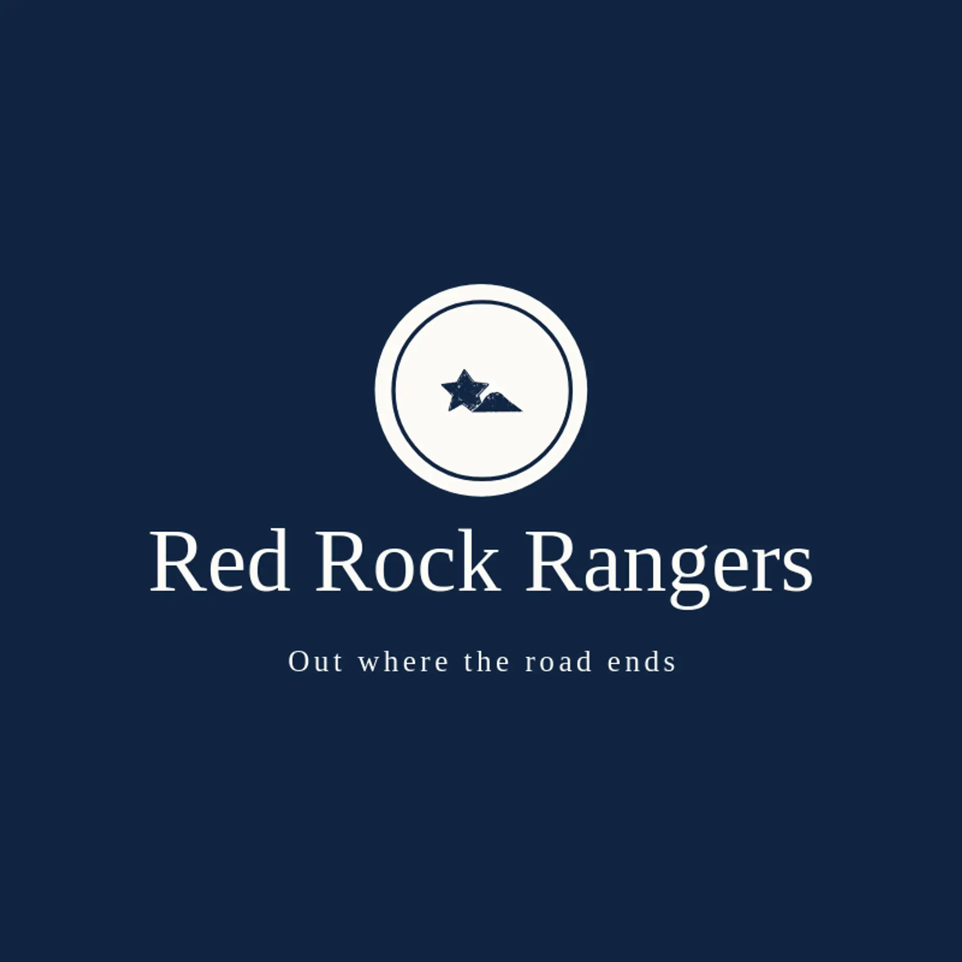 Red Rock Rangers logo for sheriff