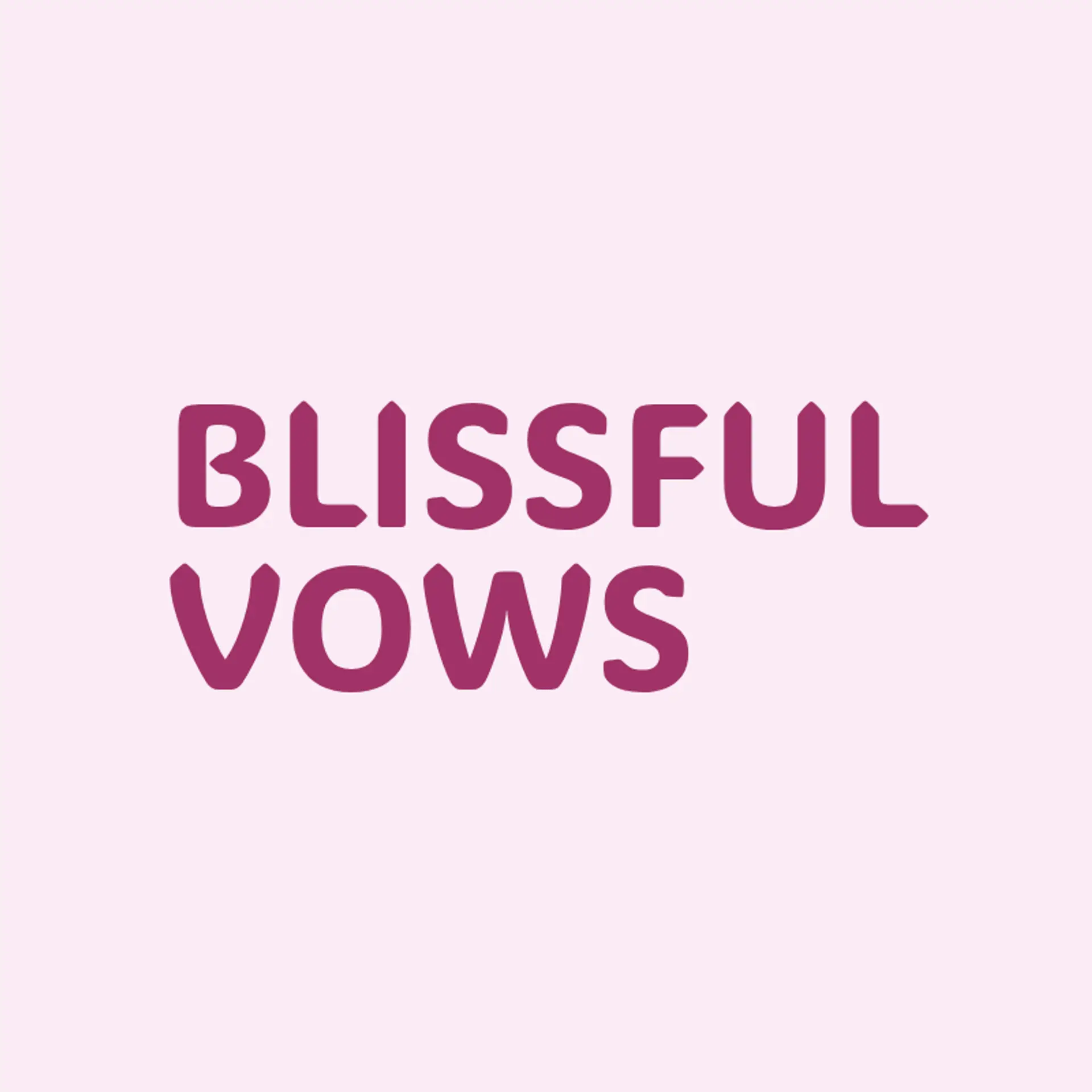 Eternal Vows logo for wedding