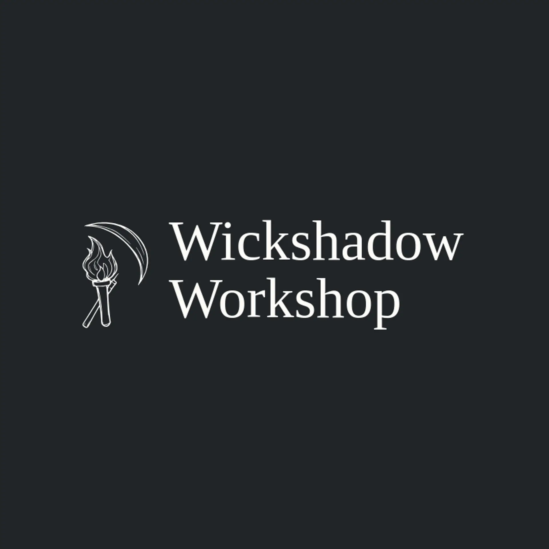 Wickshadow Workshop logo for grim reaper