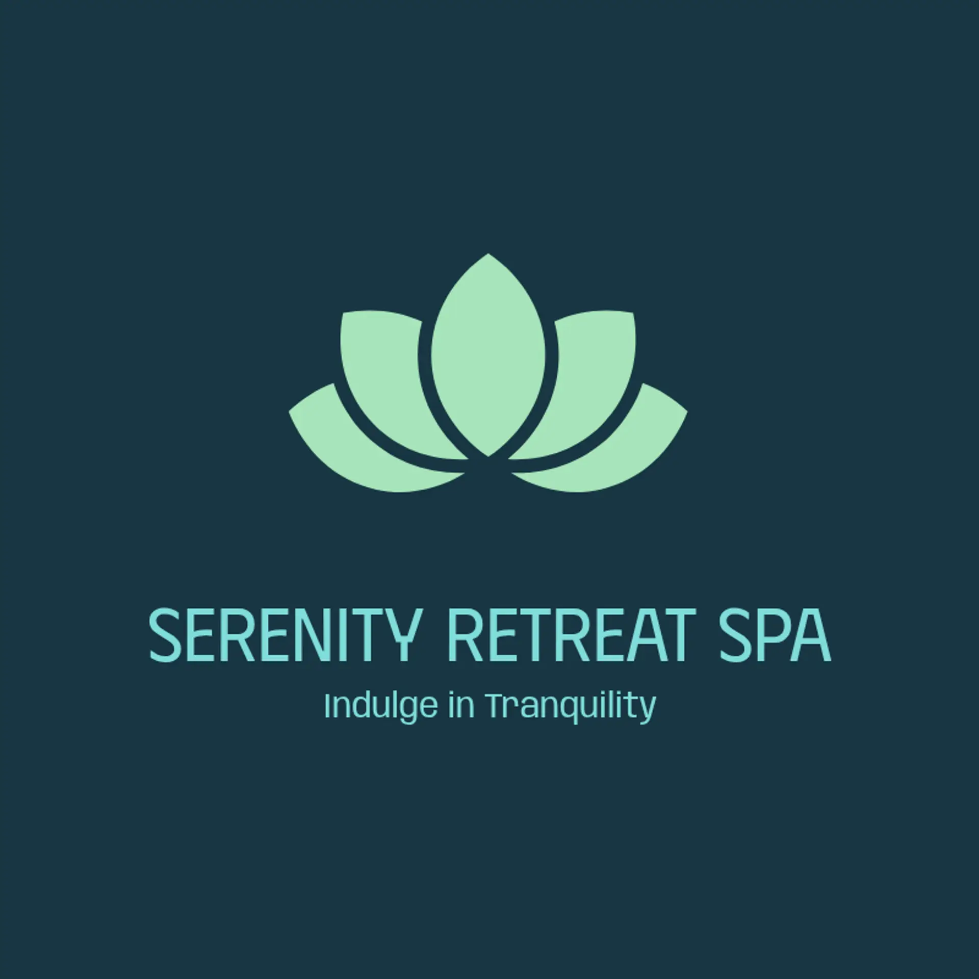 Serenity Retreat Spa logo for spa