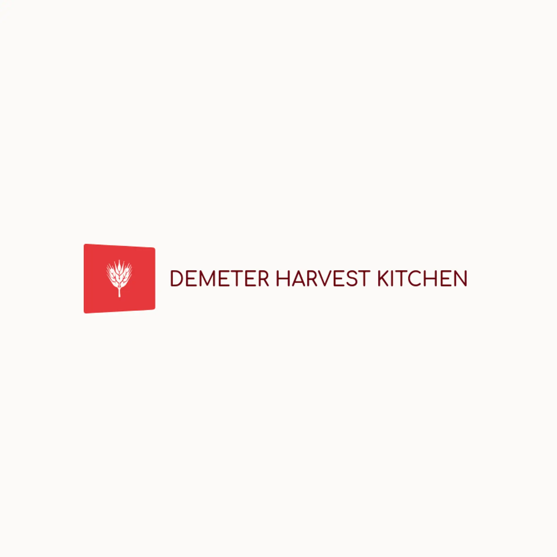 Demeter Harvest Kitchen logo for athens