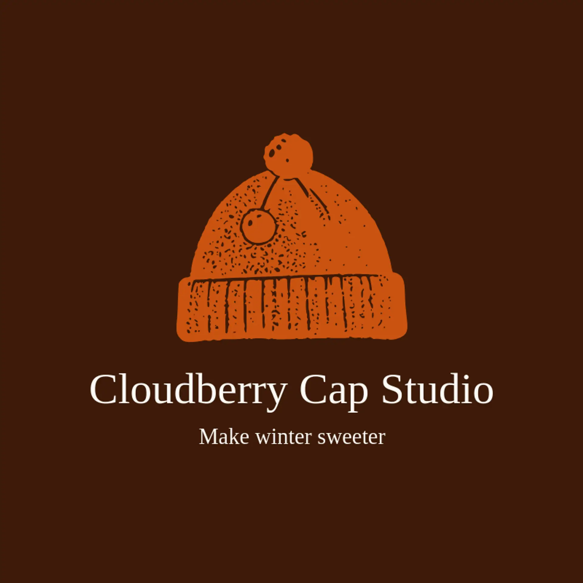 Cloudberry Cap Studio logo for beanie