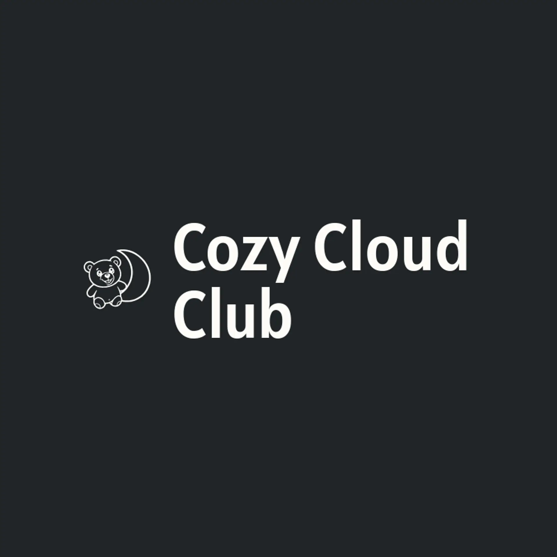 Cozy Cloud Club logo for daycare