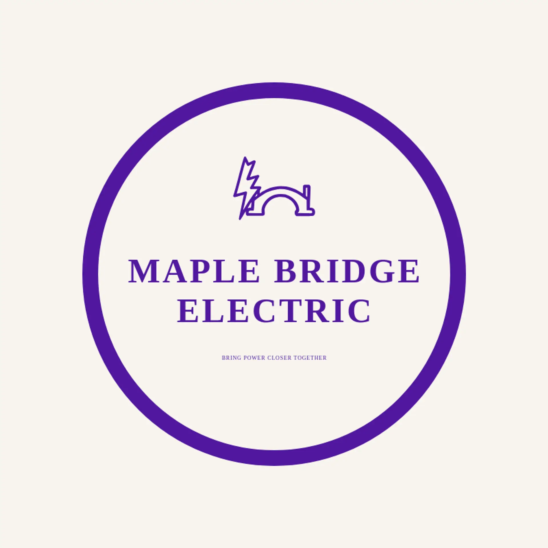 Maple Bridge Electric logo for electricity