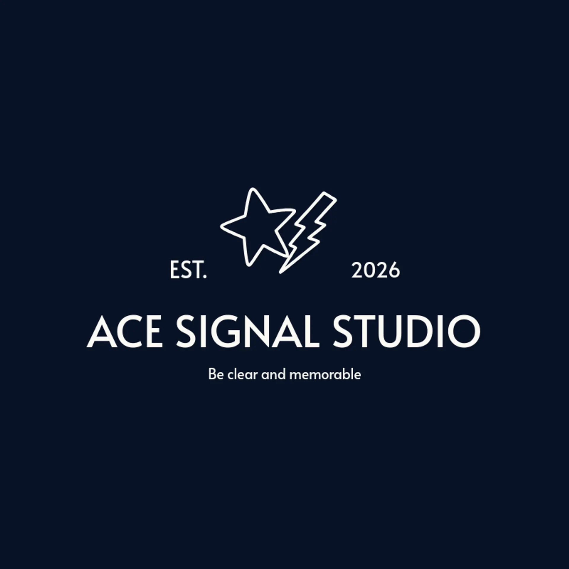Ace Signal Studio logo for ace