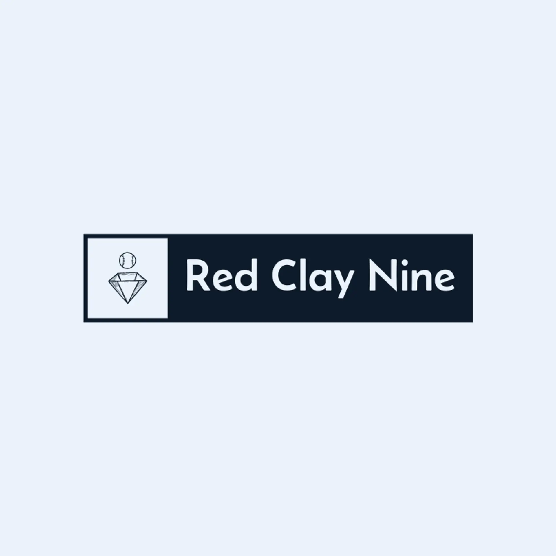 Red Clay Nine logo for baseball