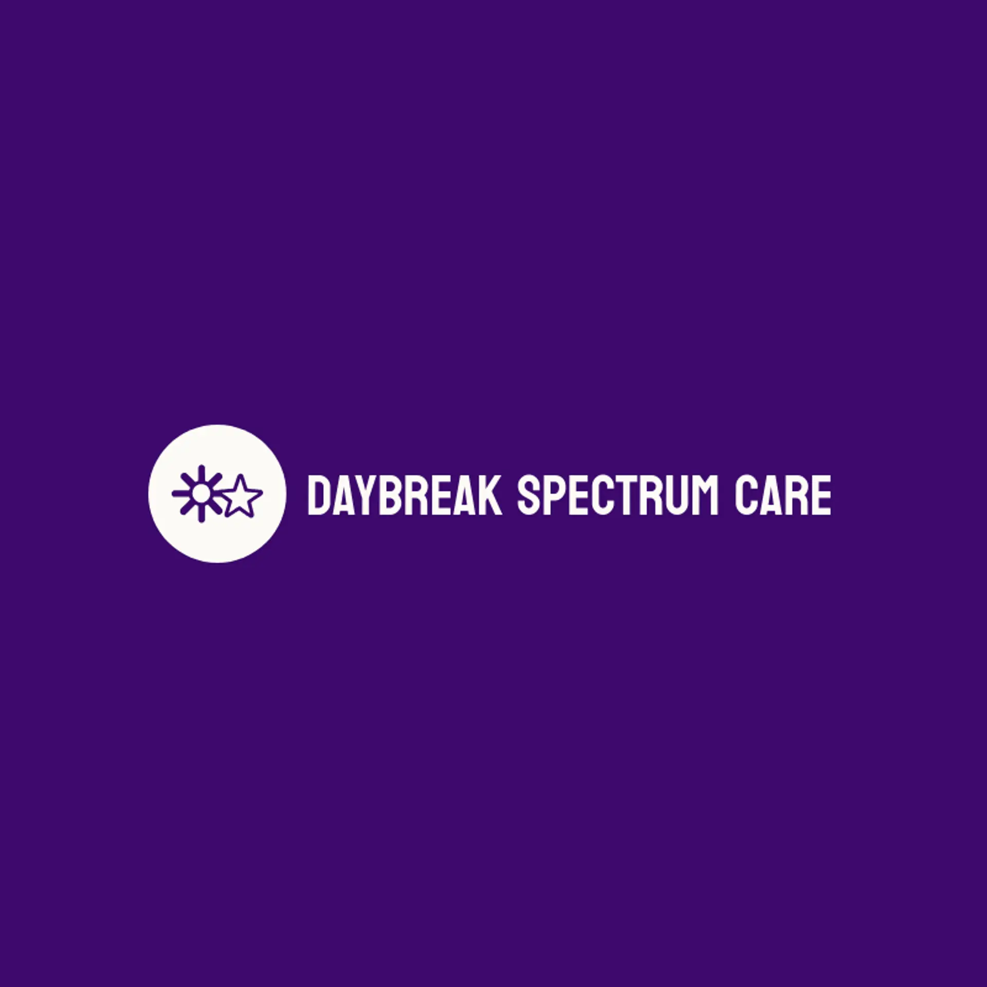Daybreak Spectrum Care logo for autism