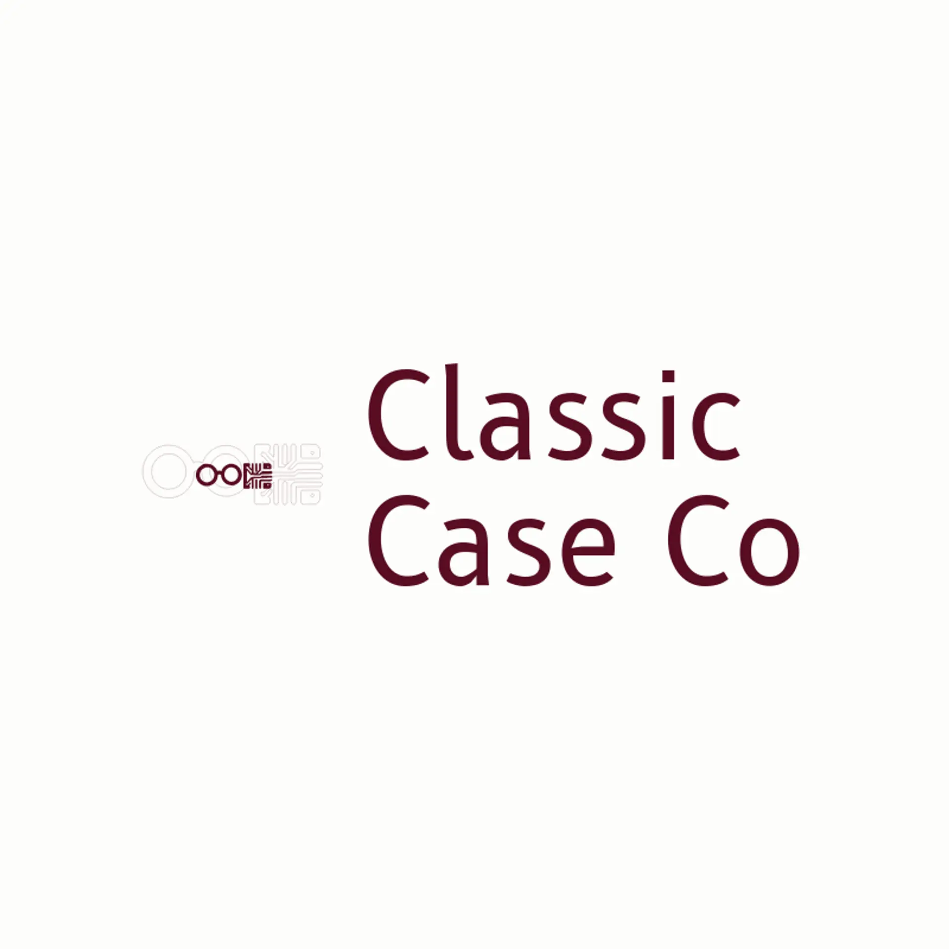 Classic Case Co logo for glasses