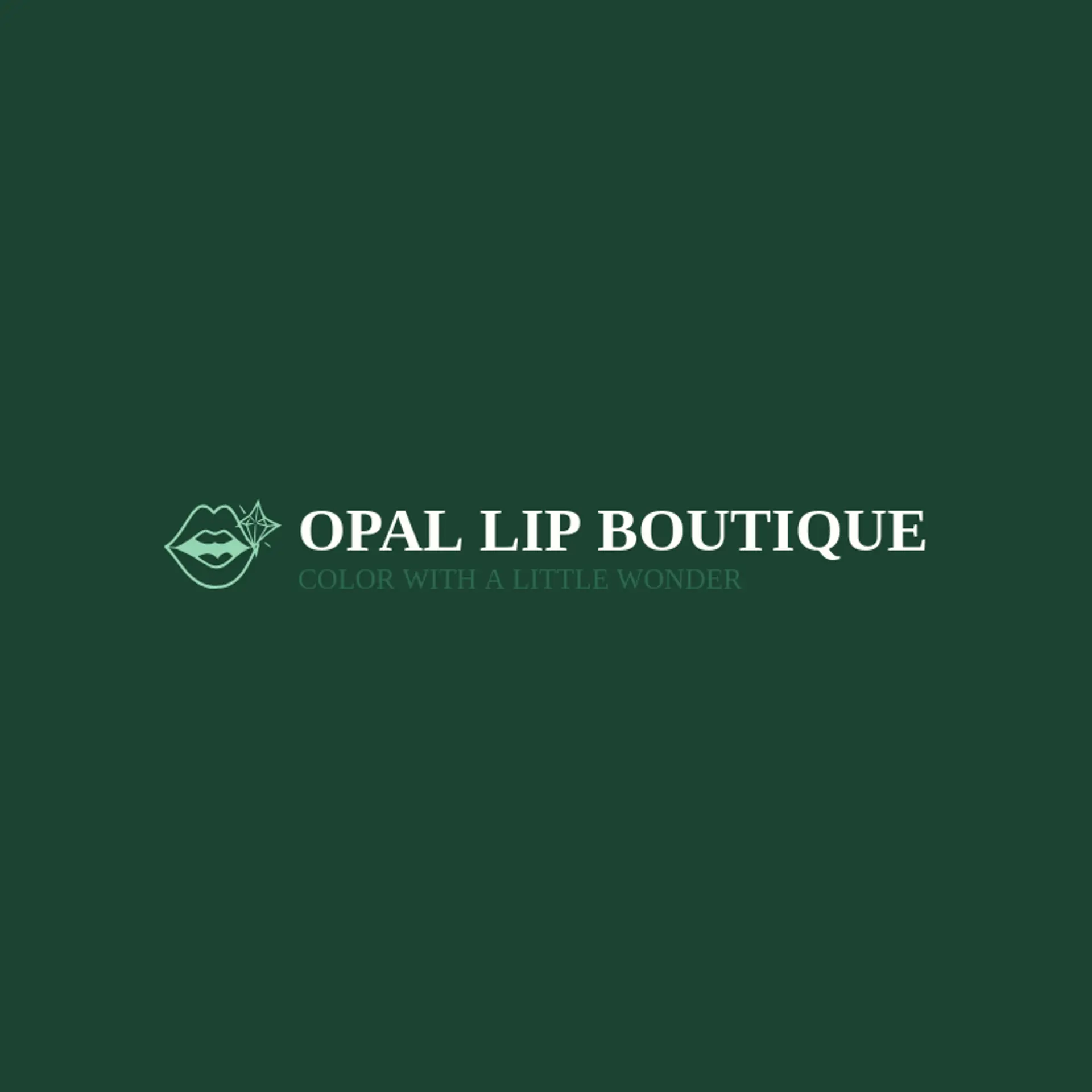 Opal Lip Boutique logo for lips