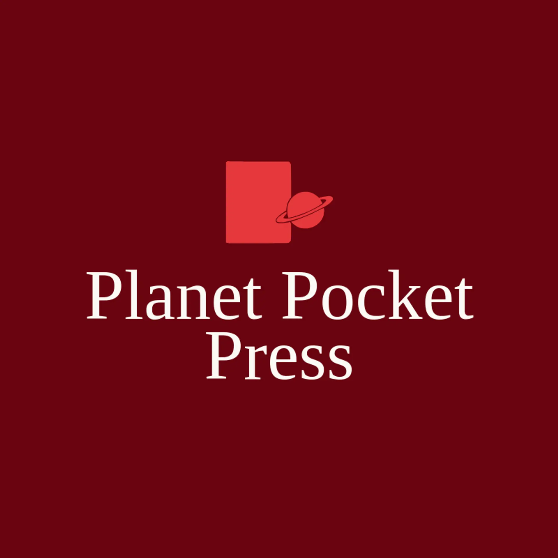Planet Pocket Press logo for sci fi