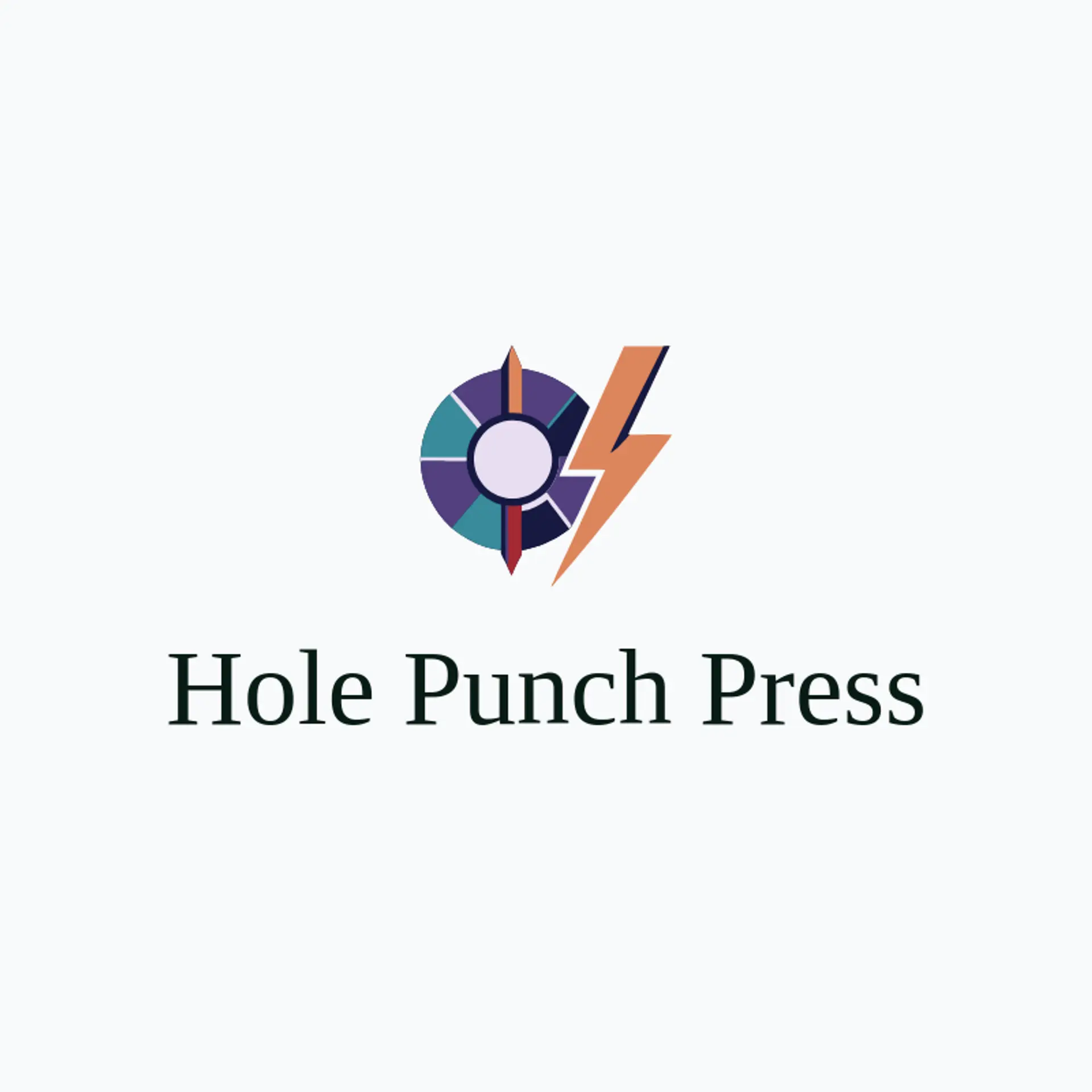 Hole Punch Press logo for hole
