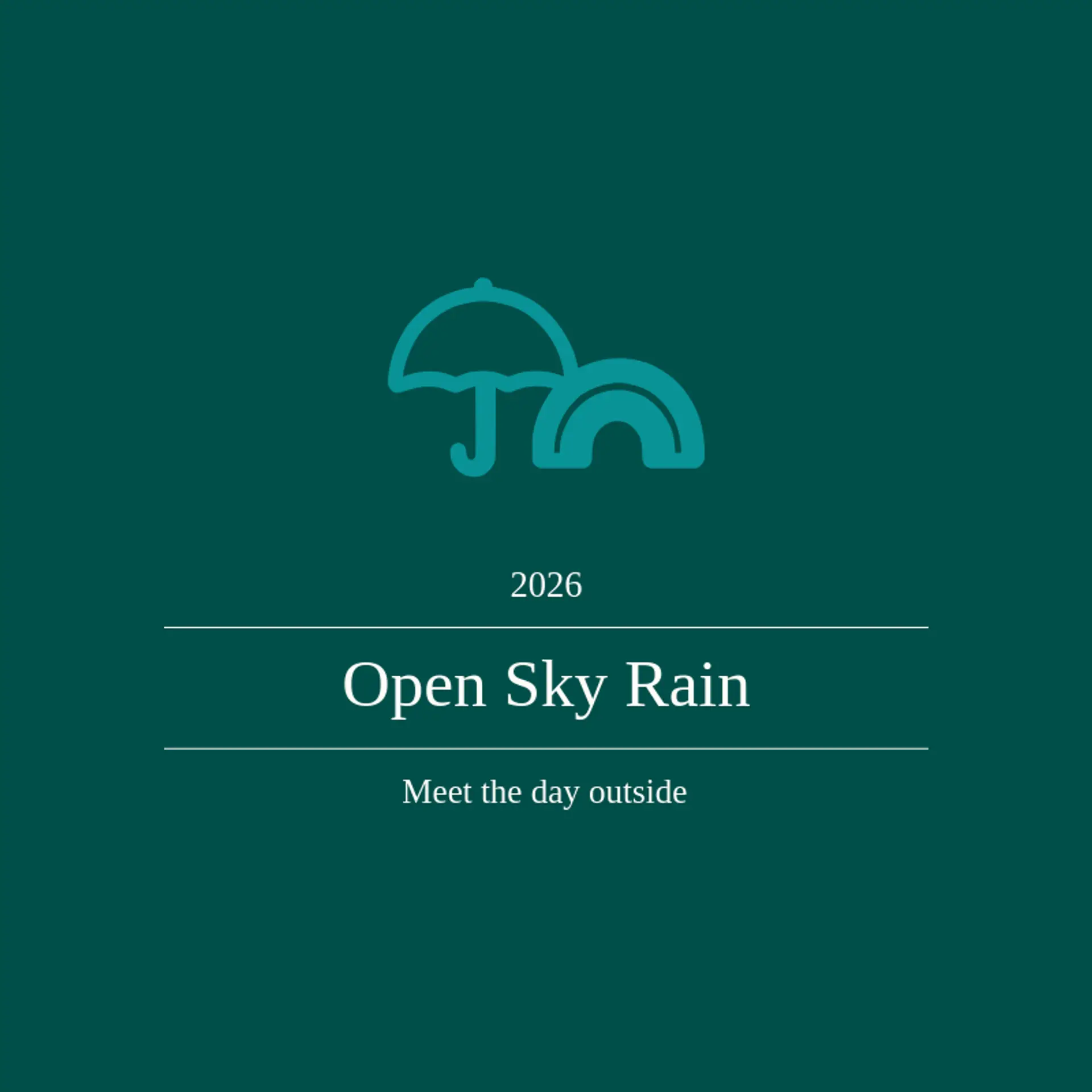 Open Sky Rain logo for rain
