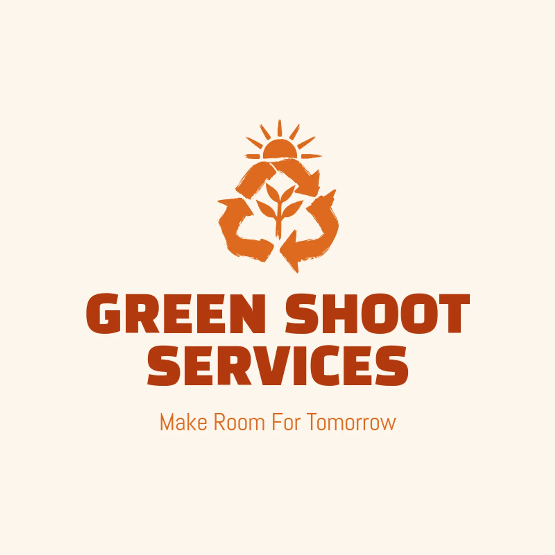 Green Shoot Services logo for recycle