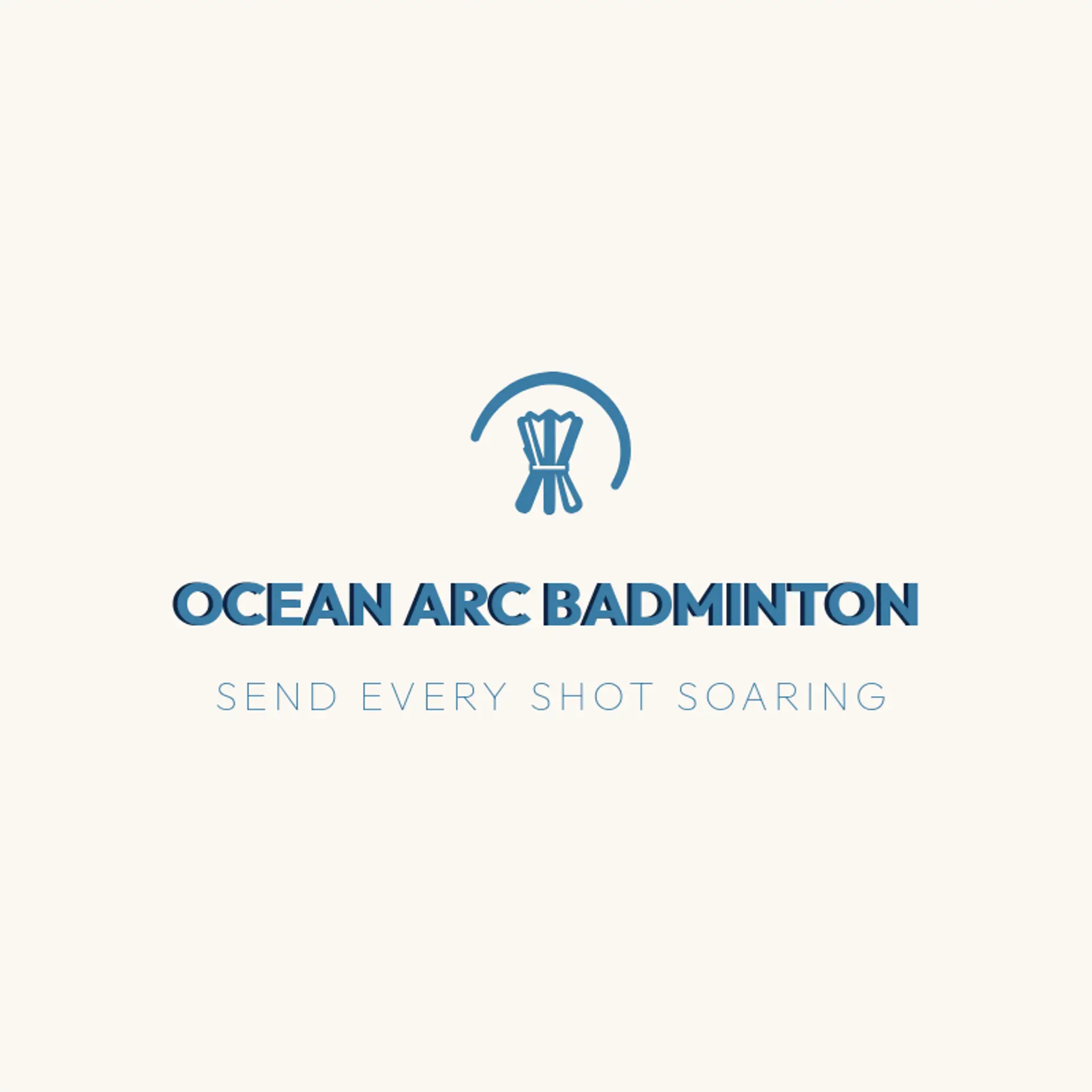 Ocean Arc Badminton logo for badminton