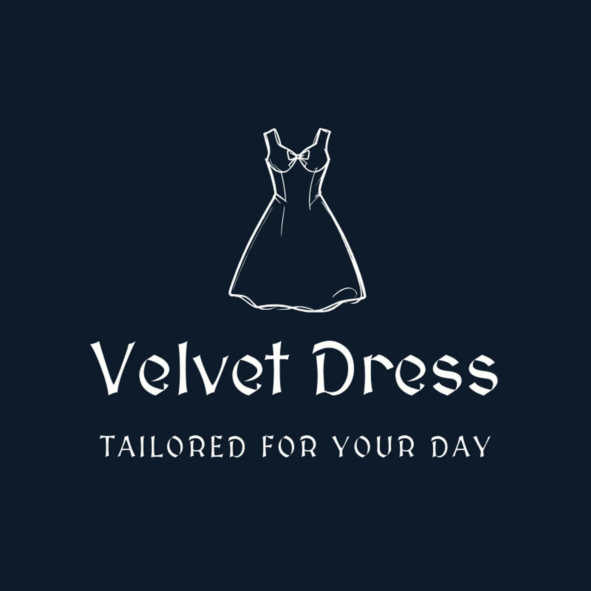 Velvet Dress logo for tailor