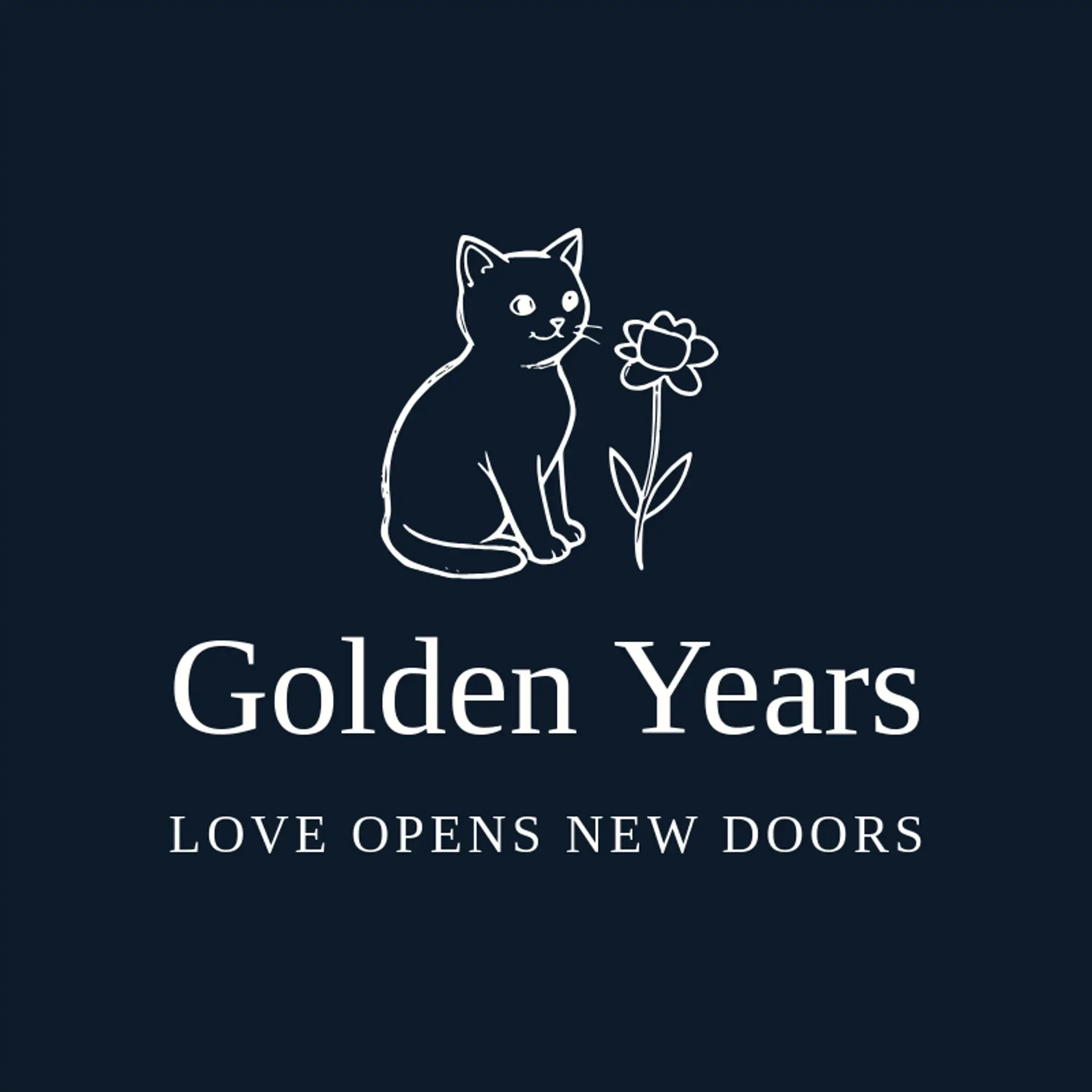 Golden Years logo for animal shelter