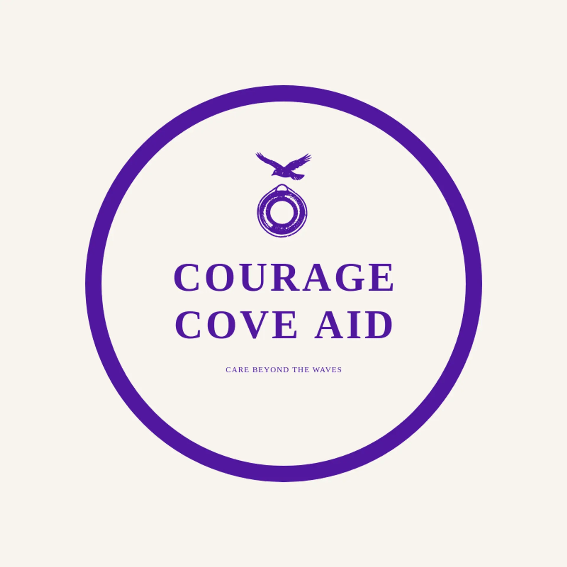 Courage Cove Aid logo for rescue