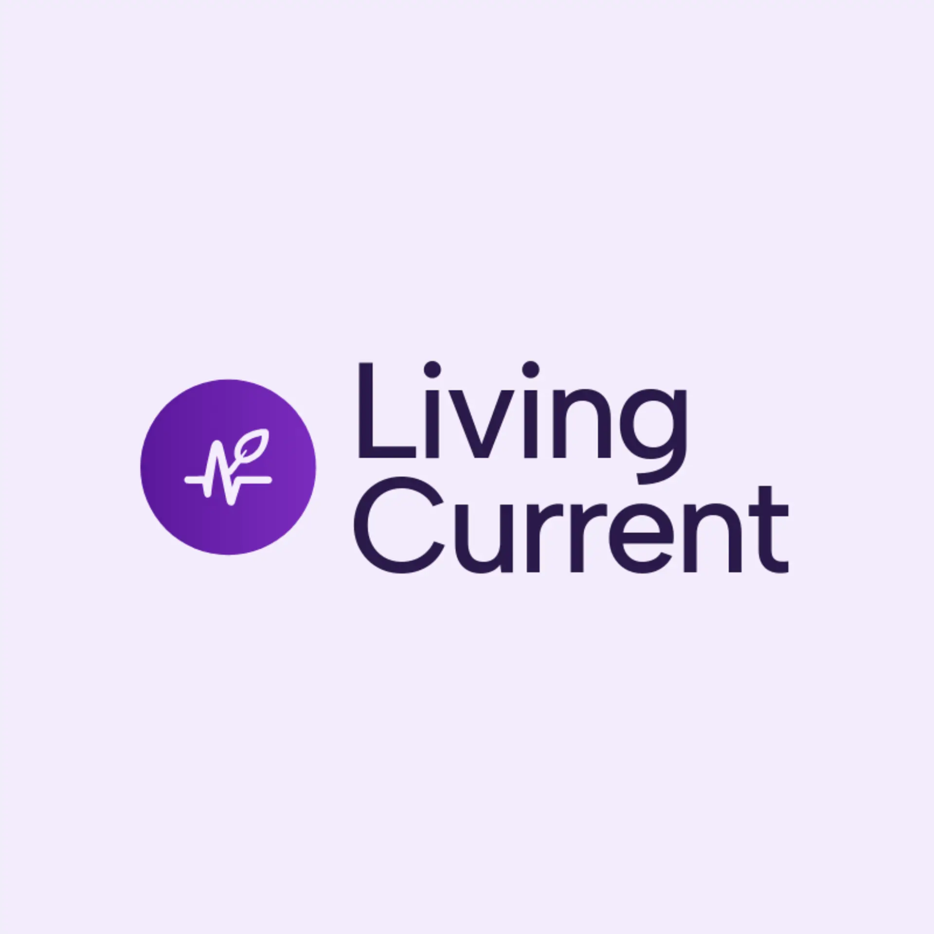 Living Current logo for health
