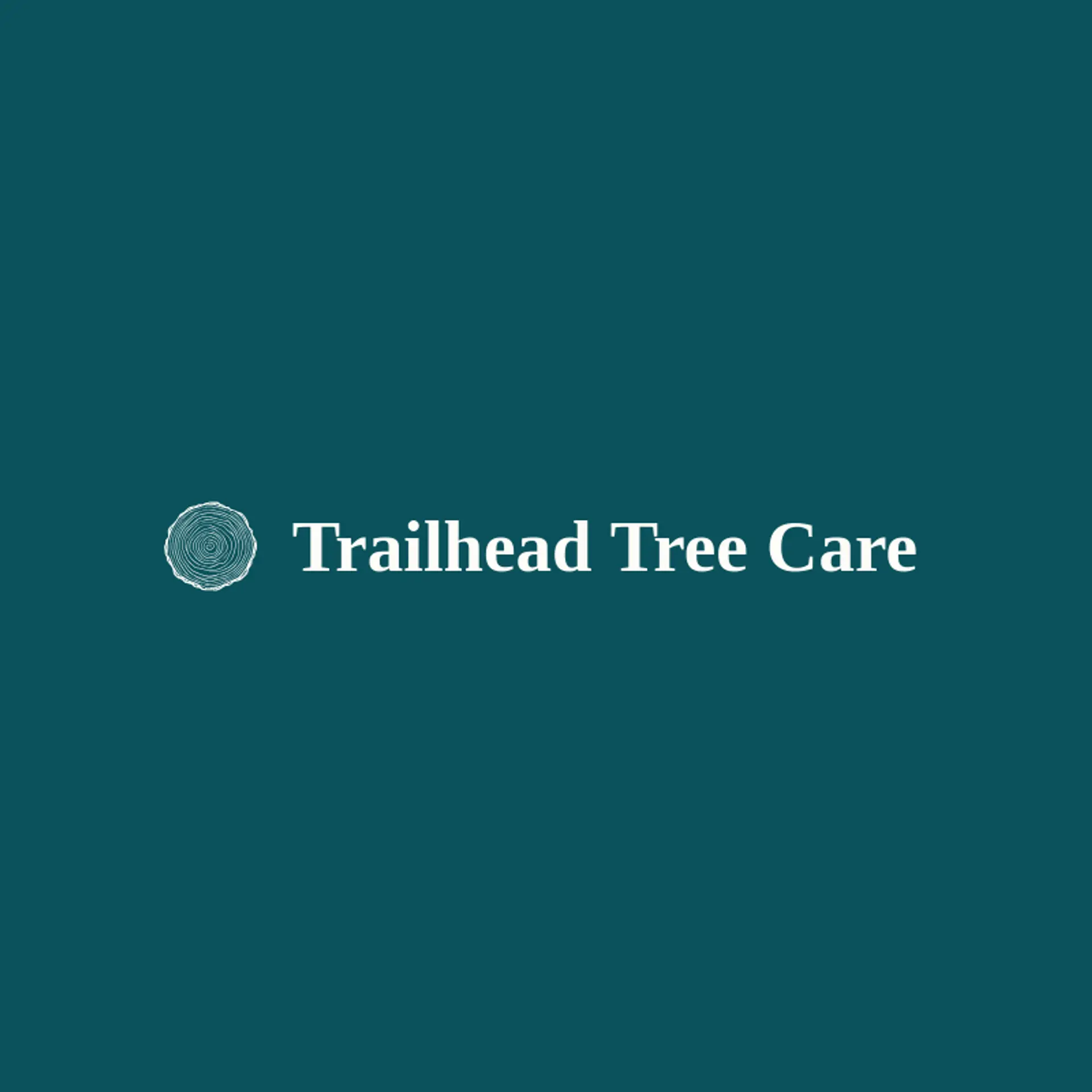Trailhead Tree Care logo for forest