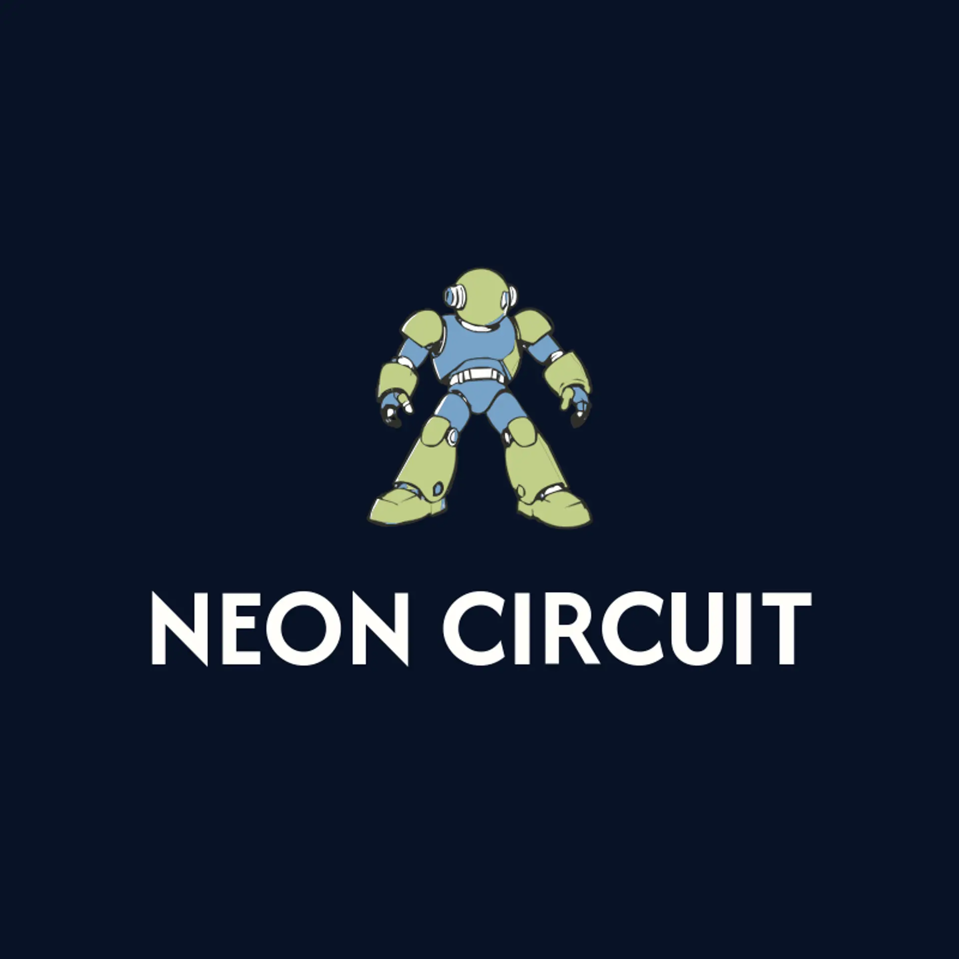Neon Circuit logo for cyborg