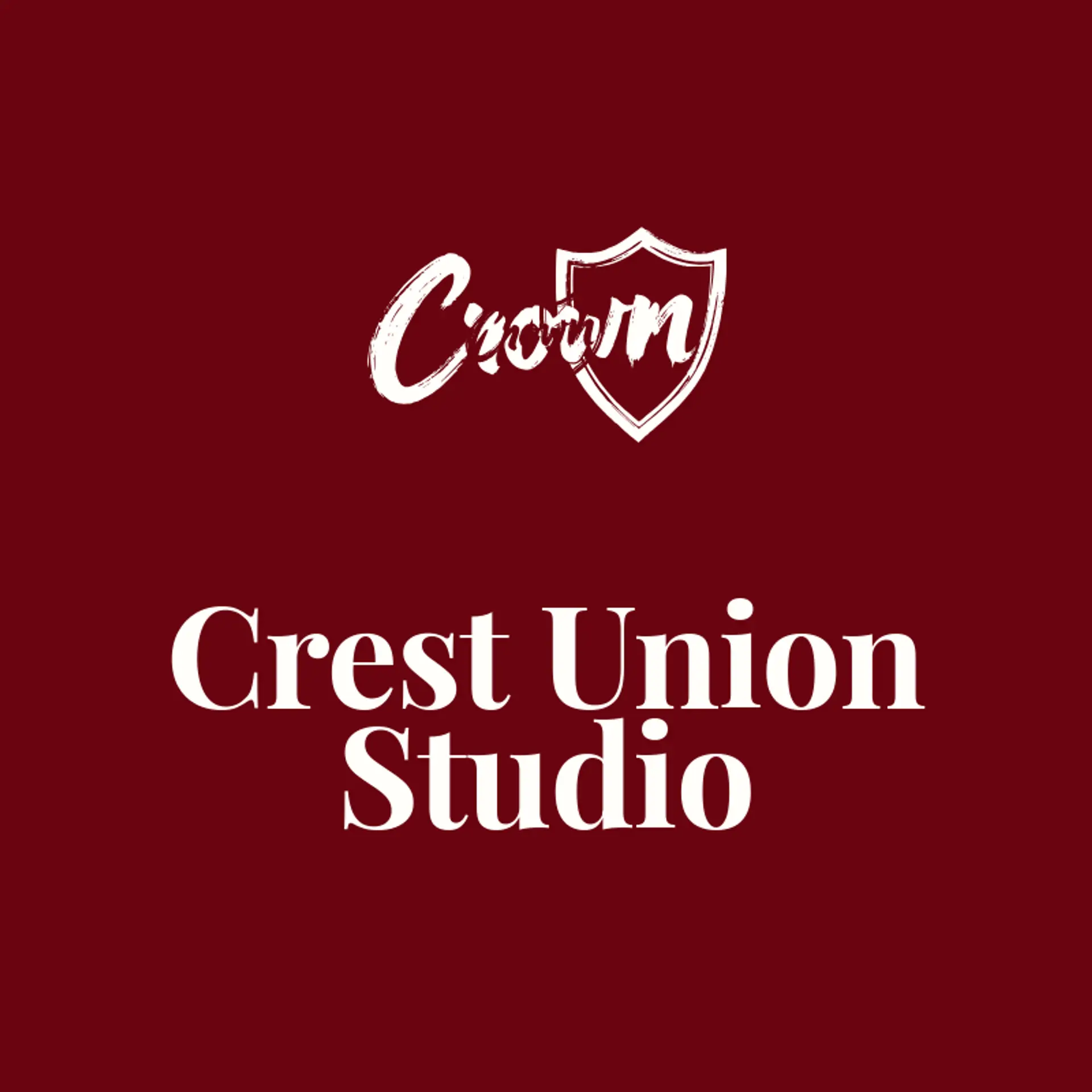 Crest Union Studio logo for crest