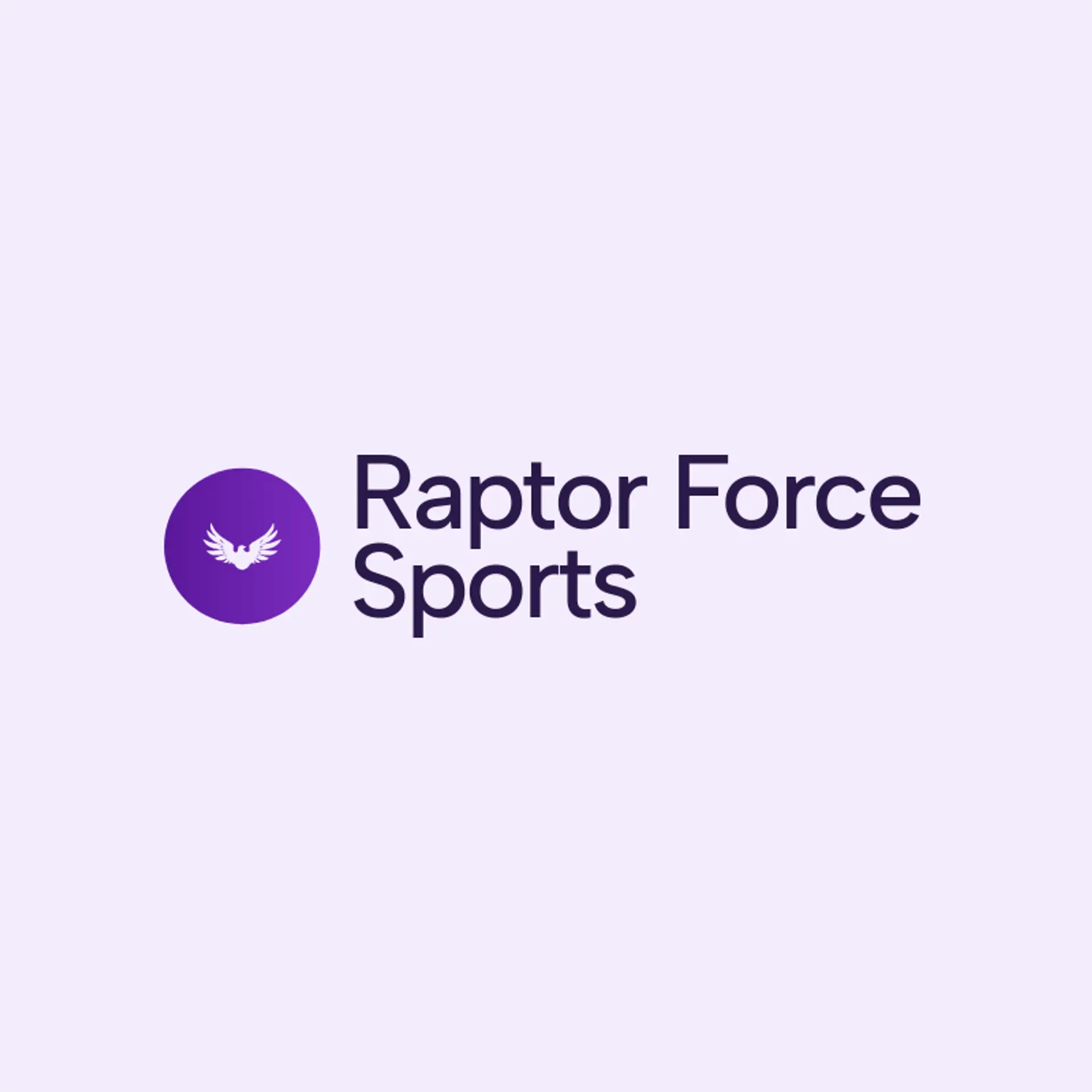 Raptor Force Sports logo for raptor