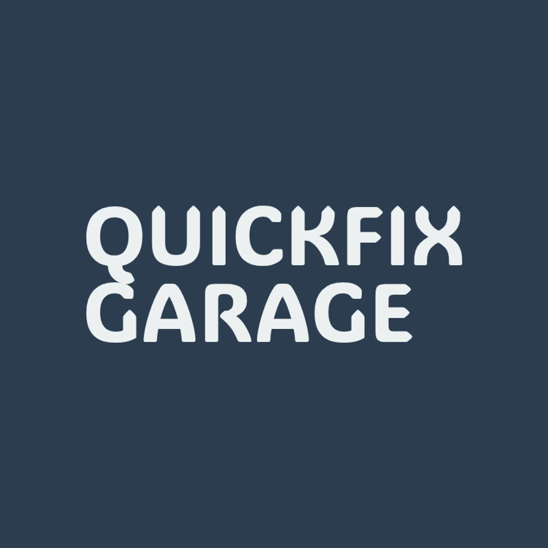 QuickFix Garage logo for automotive repair