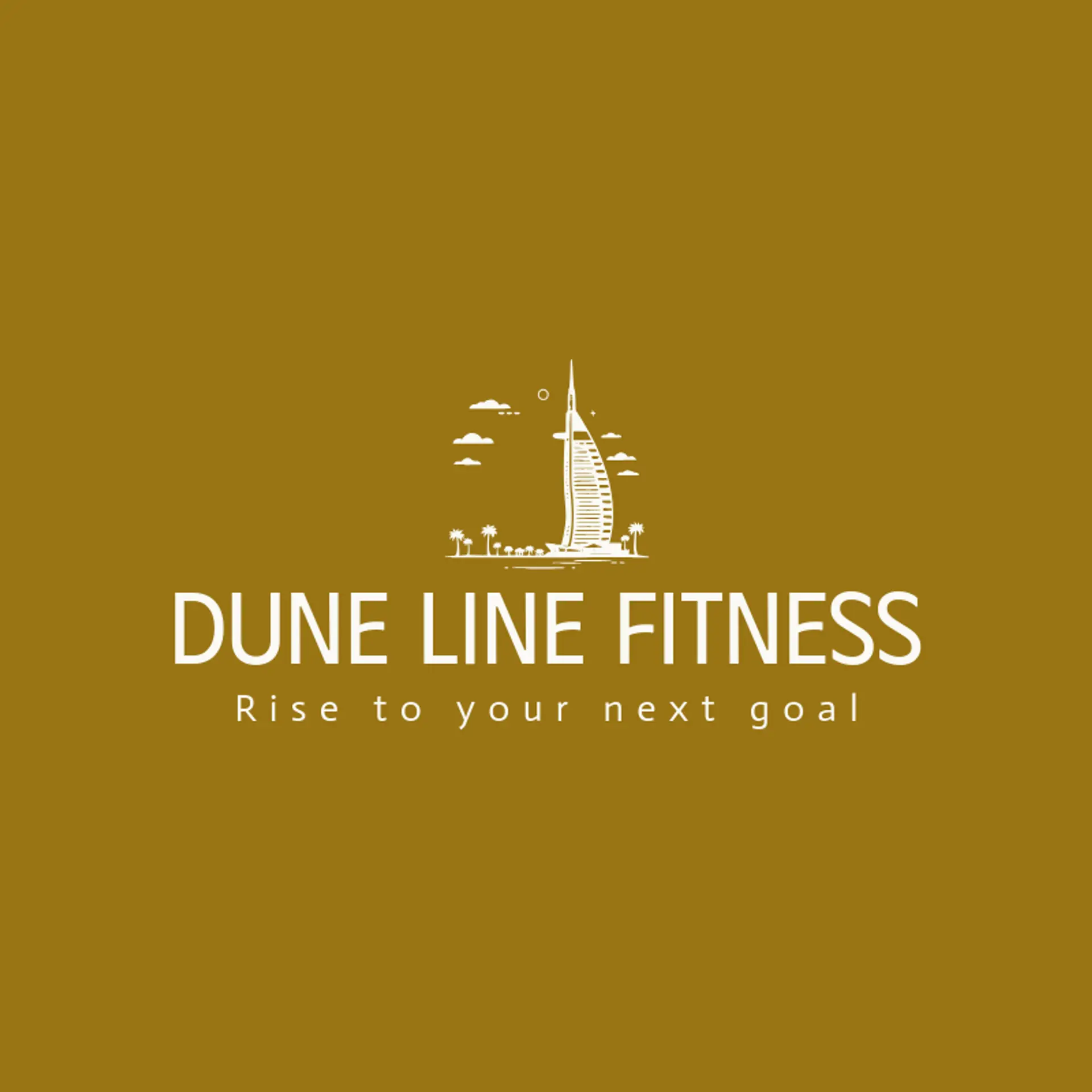 Dune Line Fitness logo for dubai